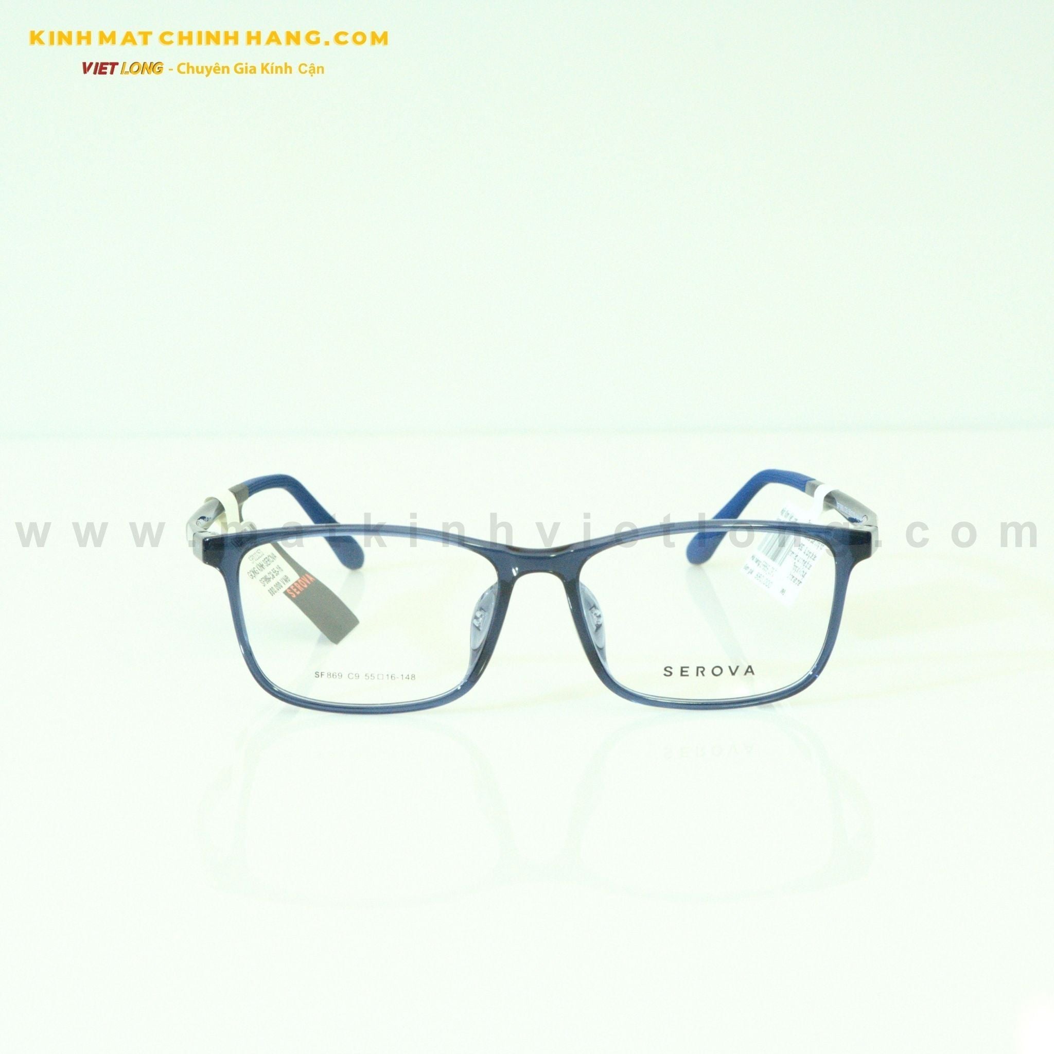  GỌNG KÍNH SEROVA SF869-C9 55-16 