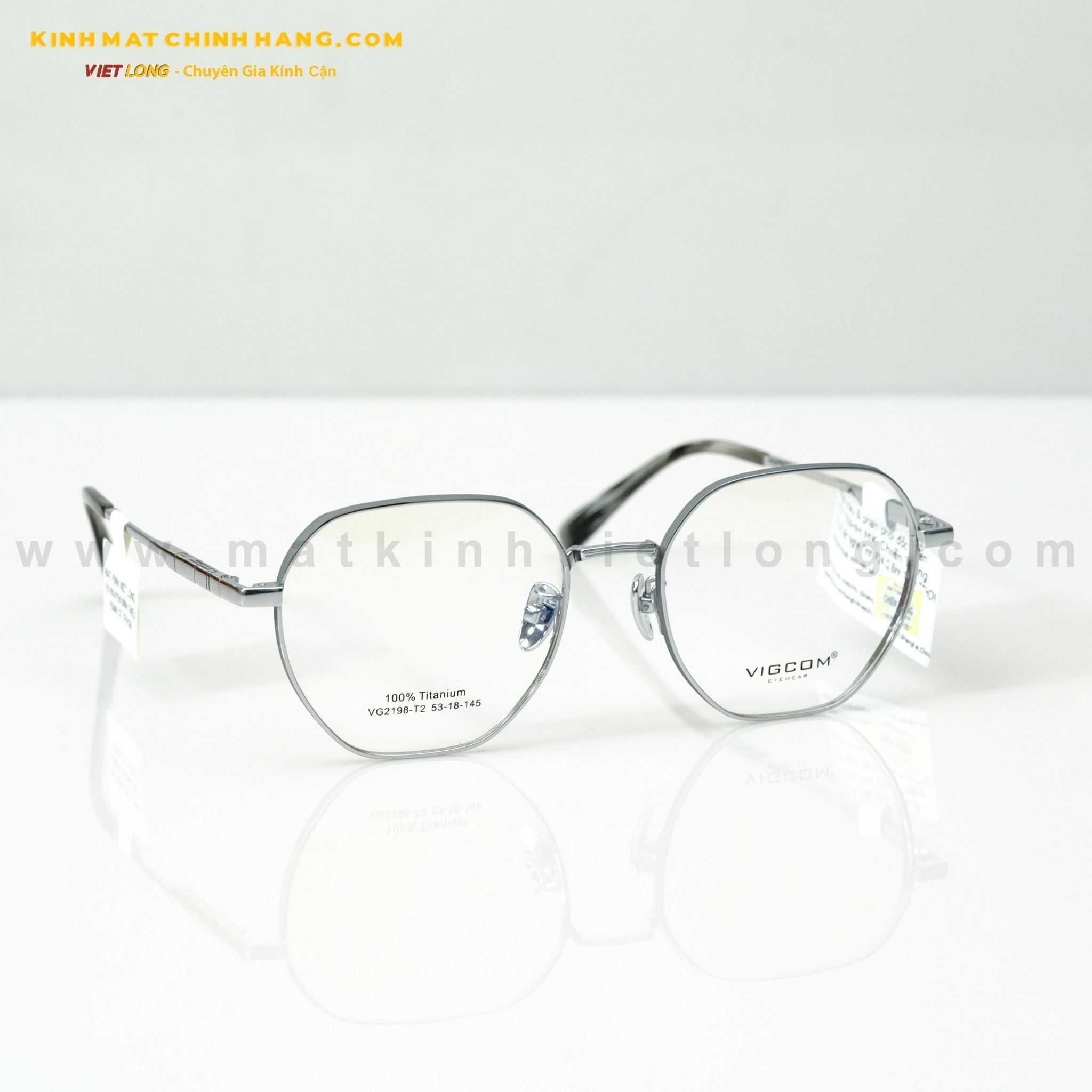  GỌNG KÍNH VIGCOM VG2198-T2 53-18 