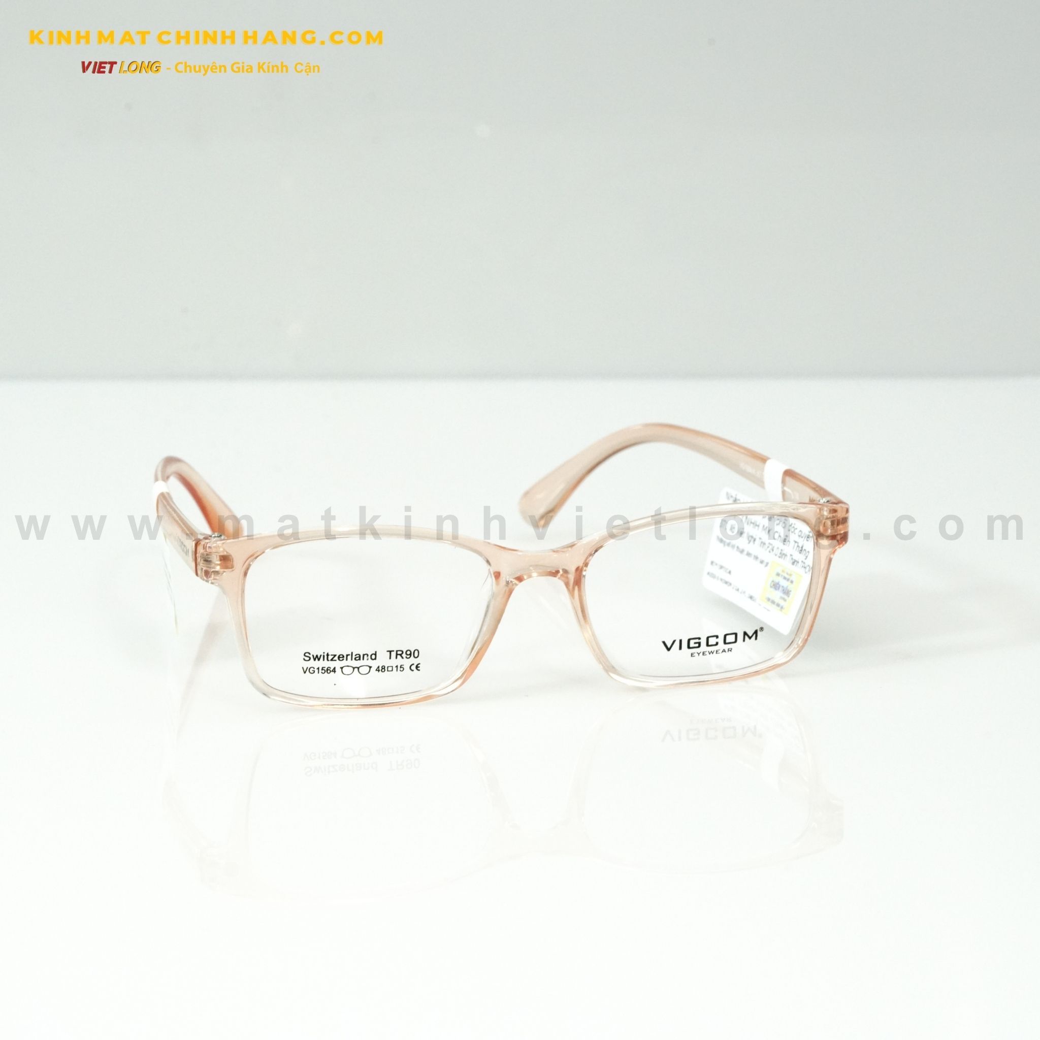  GỌNG KÍNH VIGCOM VG1564-K7 48-15 
