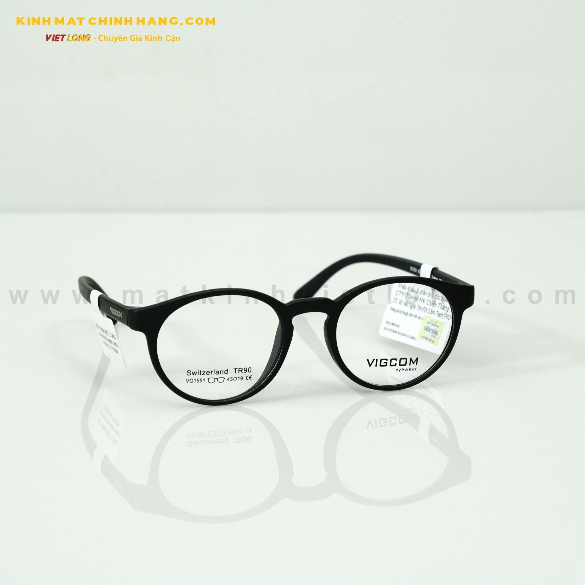 GỌNG KÍNH VIGCOM VG1551-K2 43-19 