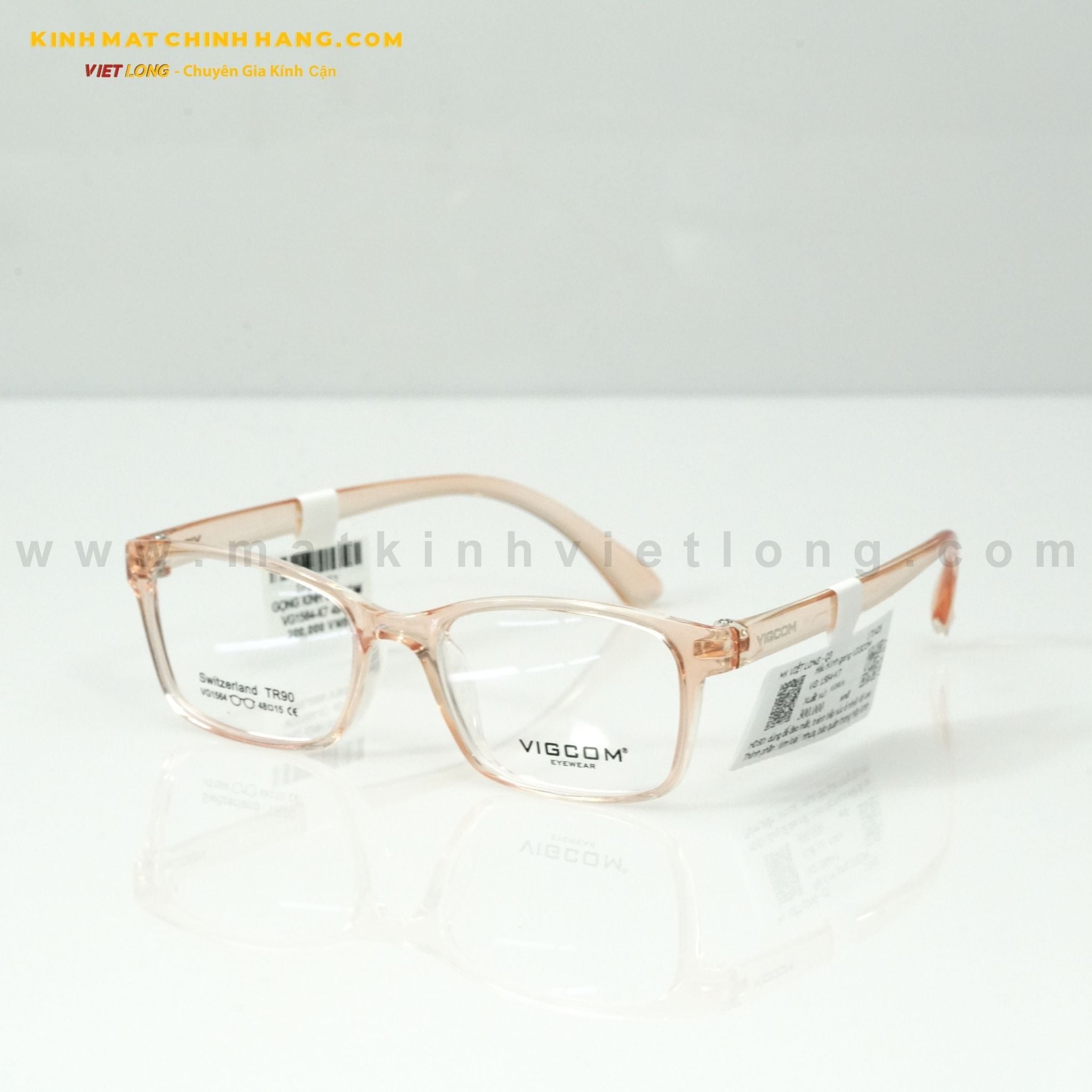  GỌNG KÍNH VIGCOM VG1564-K7 48-15 