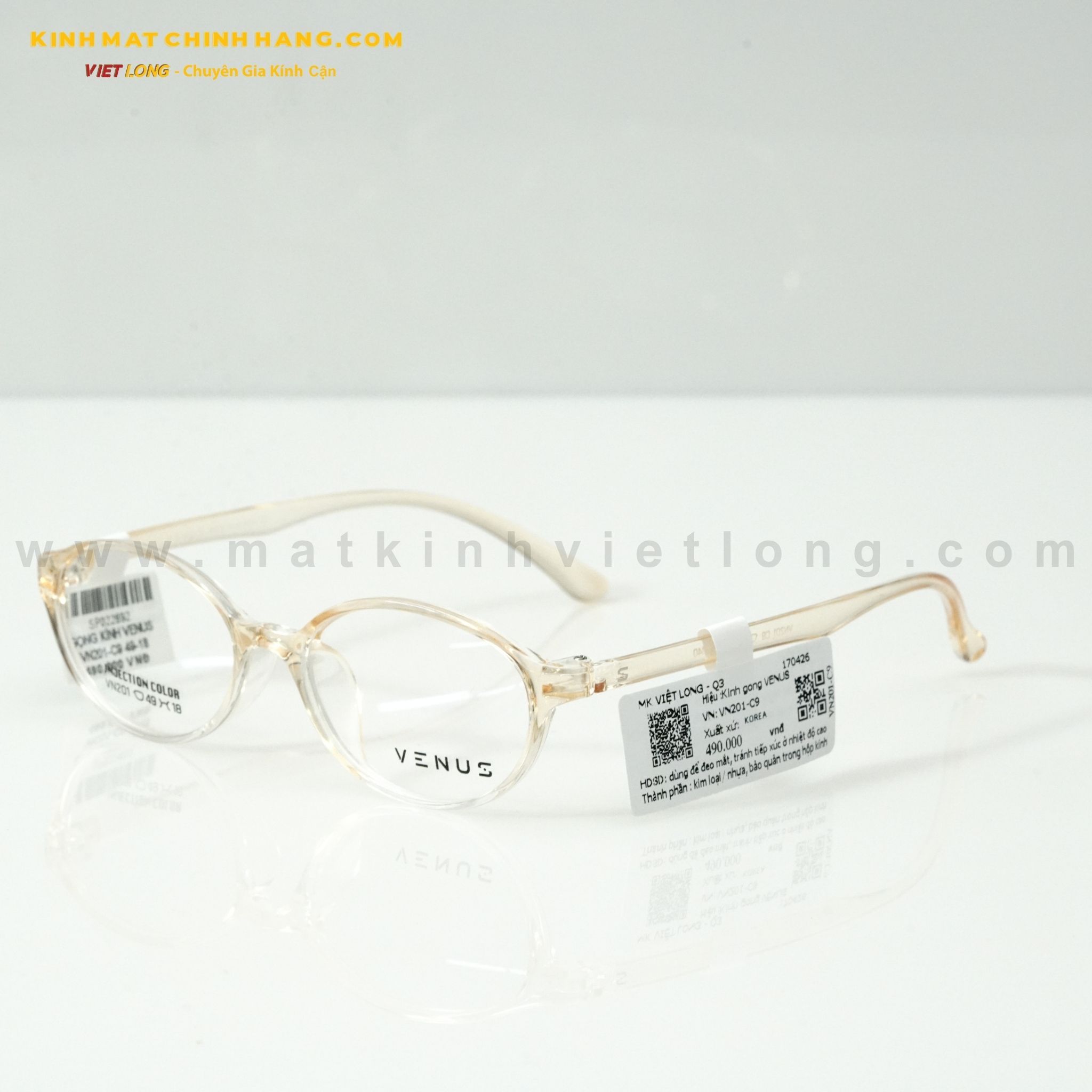  GỌNG KÍNH VENUS VN201-C9 49-18 