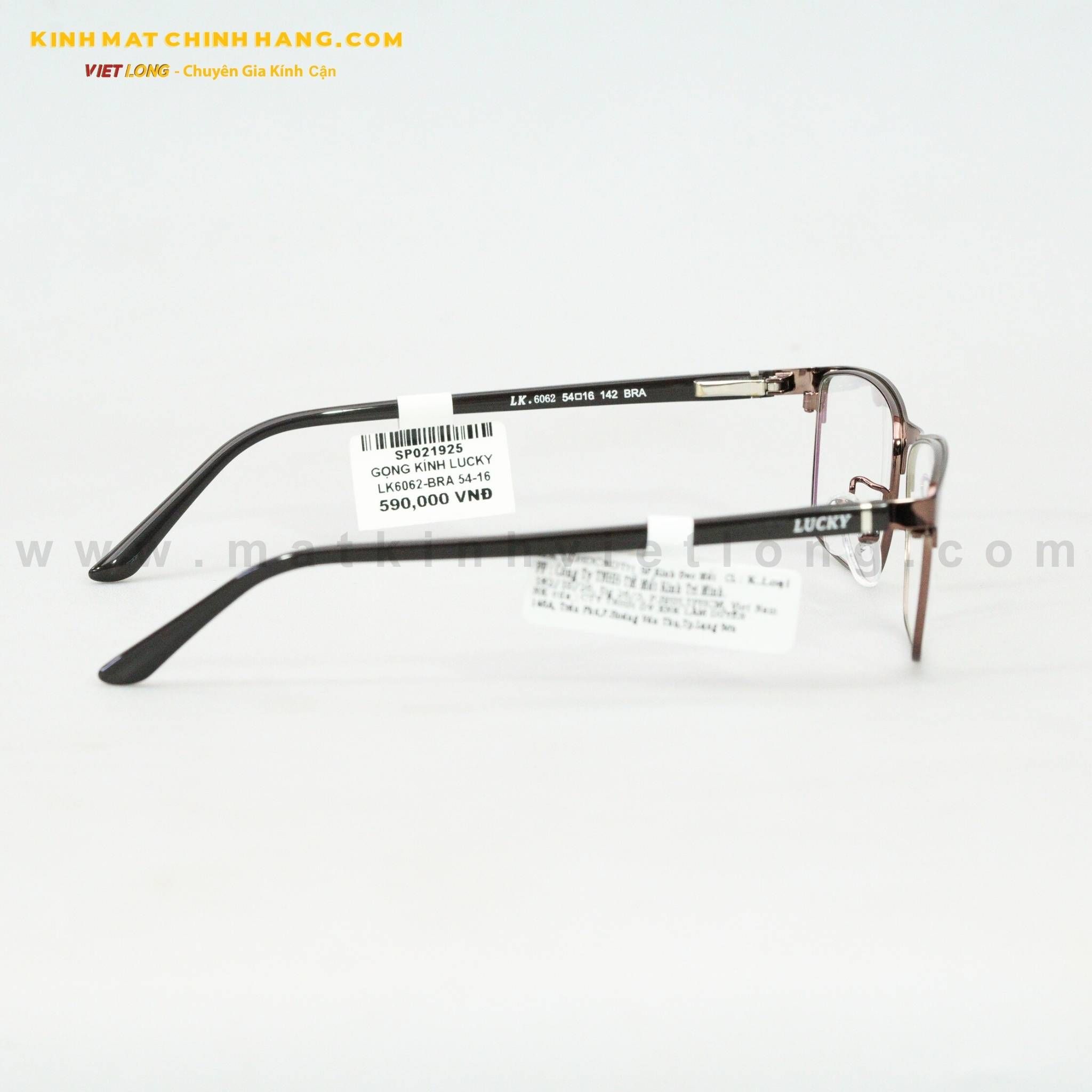  GỌNG KÍNH LUCKY LK6062-BRA 54-16 