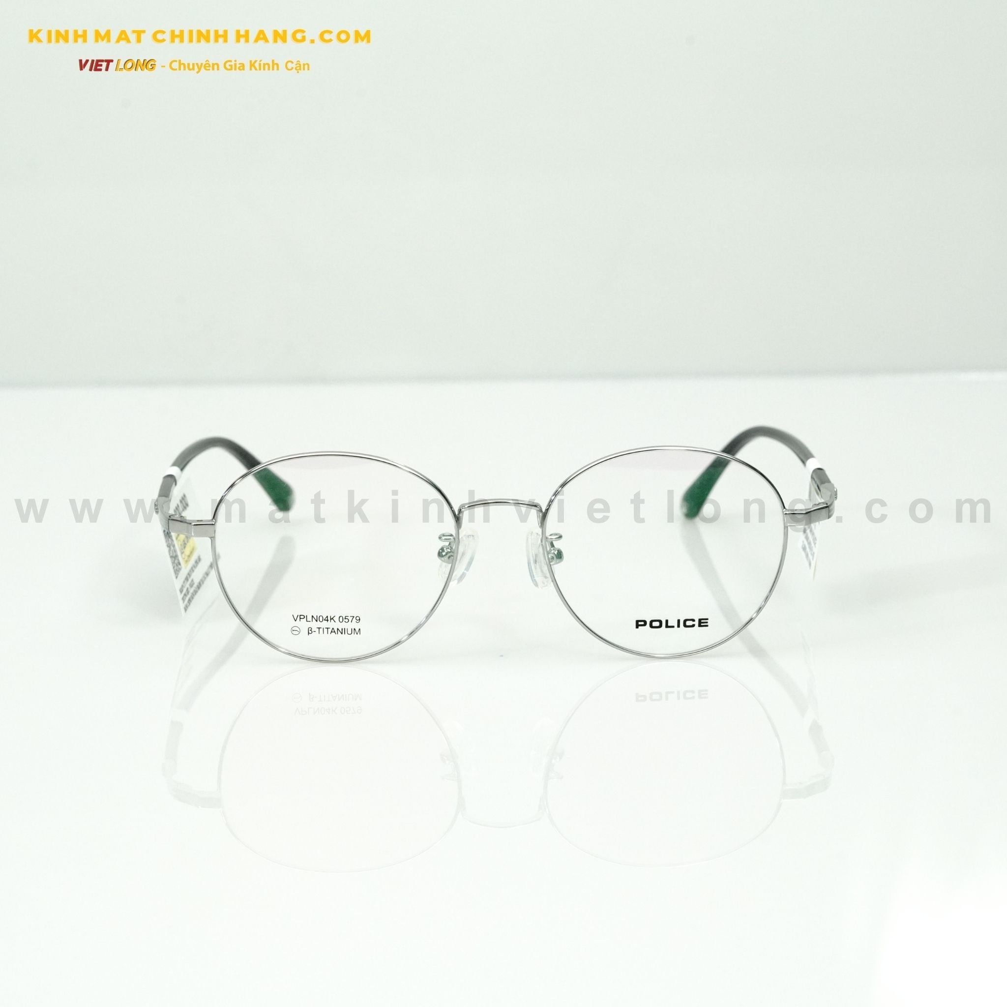  GỌNG KÍNH POLICE VPLN04K-0579 51-18 