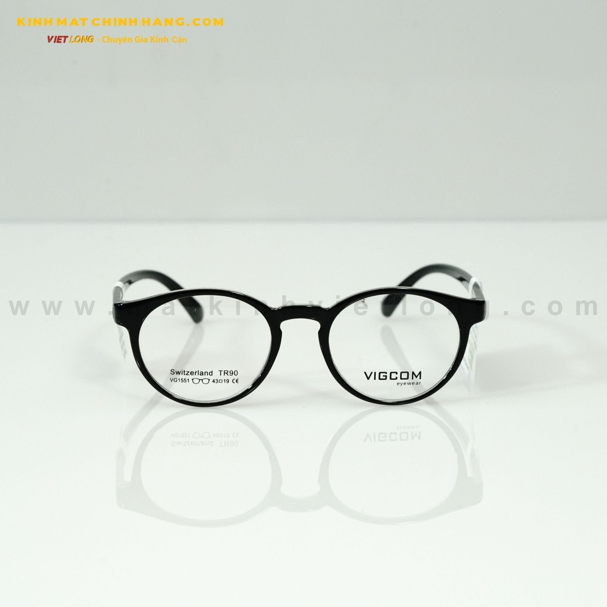  GỌNG KÍNH VIGCOM VG1551-K1 43-19 