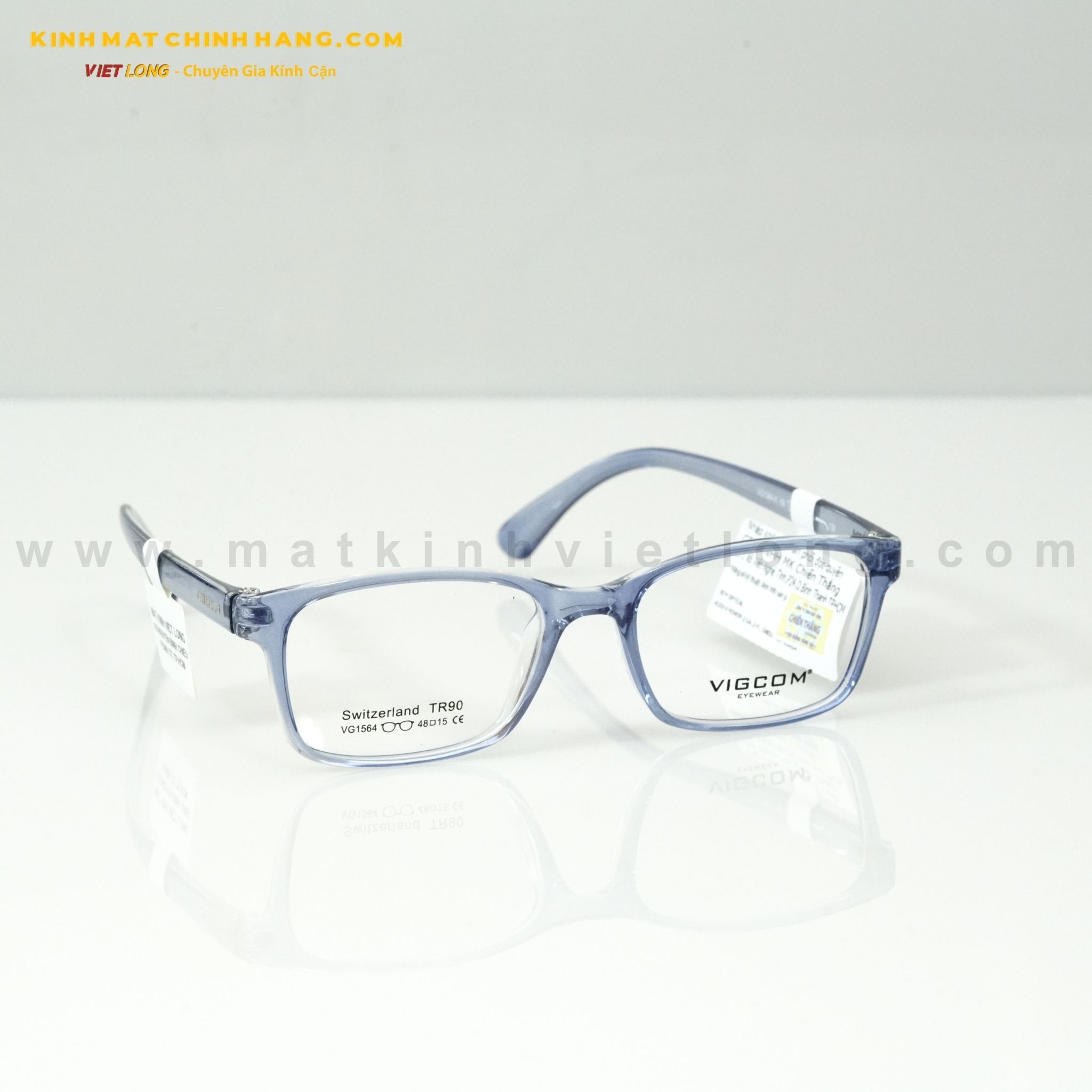  GỌNG KÍNH VIGCOM VG1564-K8 48-15 