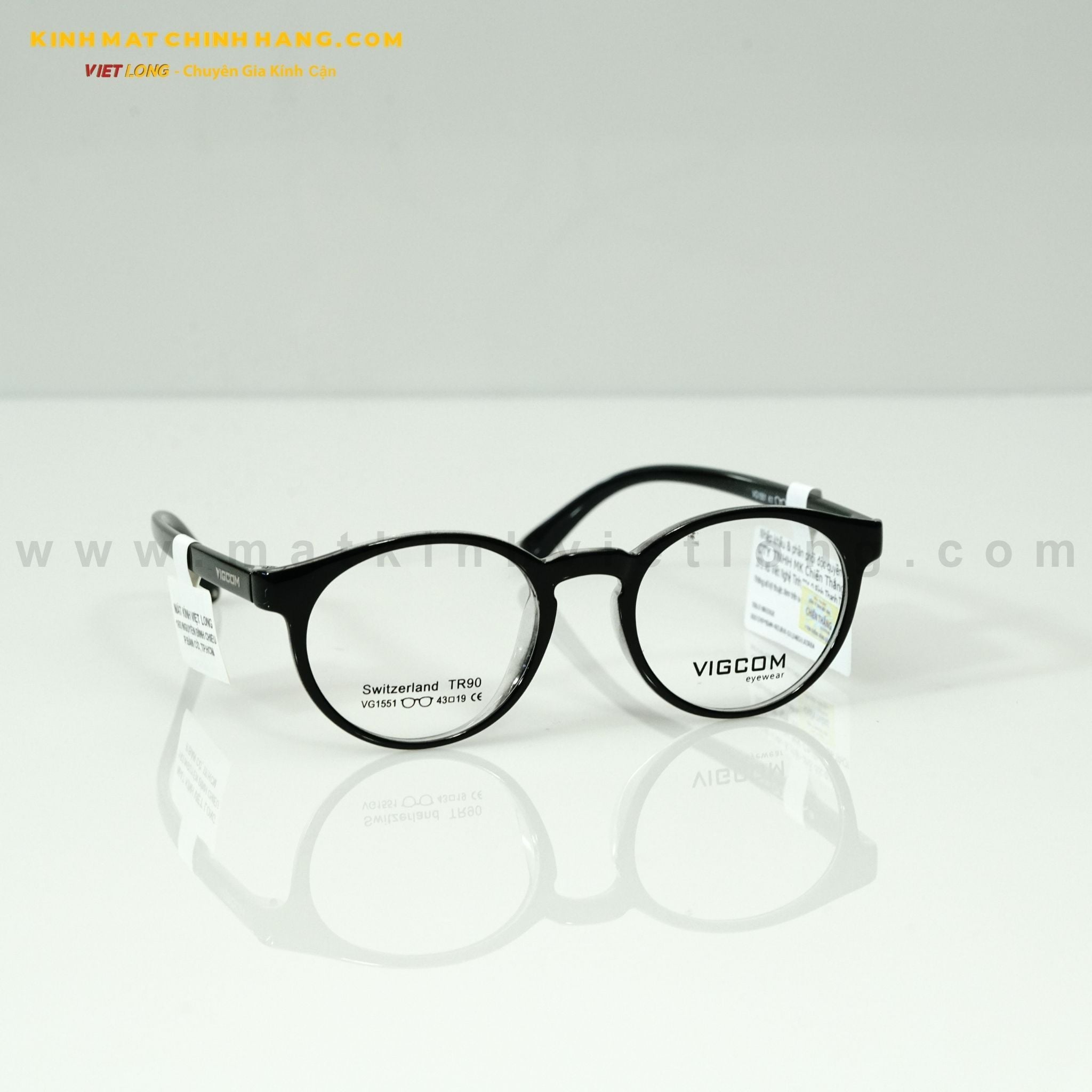  GỌNG KÍNH VIGCOM VG1551-K1 43-19 