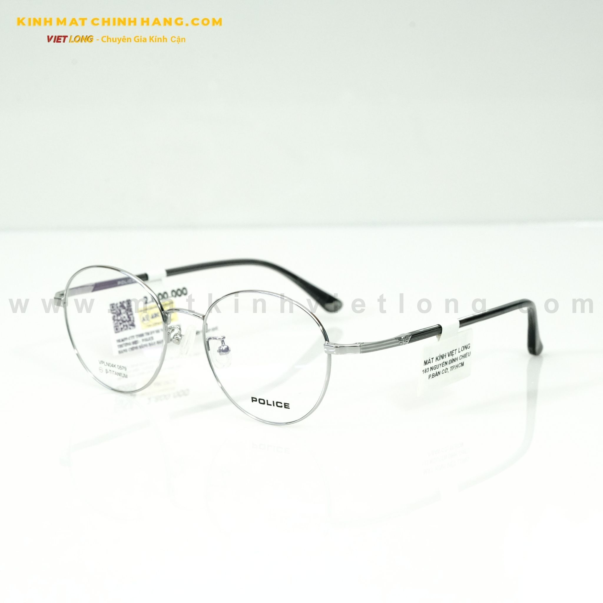  GỌNG KÍNH POLICE VPLN04K-0579 51-18 