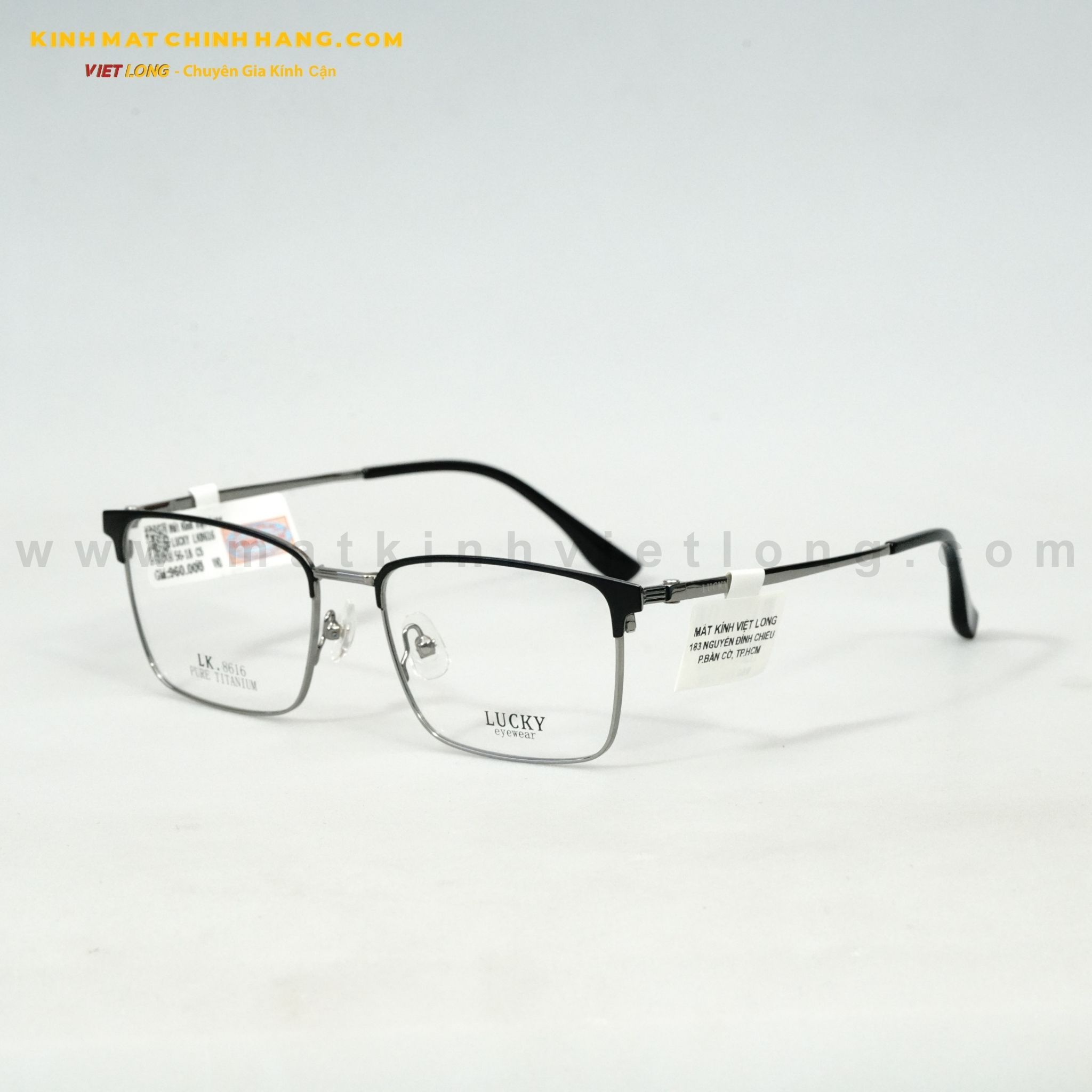  GỌNG KÍNH LUCKY LK8616-C5 56-18 