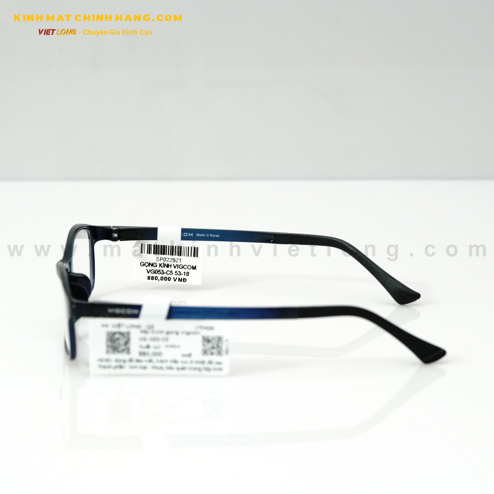  GỌNG KÍNH VIGCOM VG053-C5 53-18 