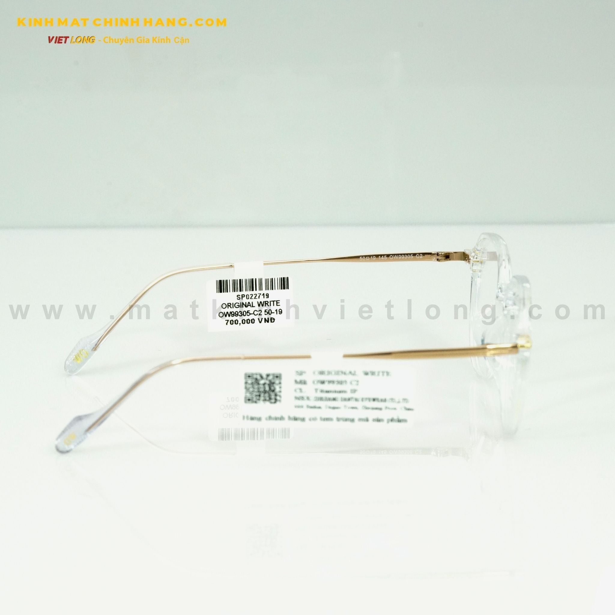  GỌNG KÍNH ORIGINAL WRITE OW99305-C2 50-19 