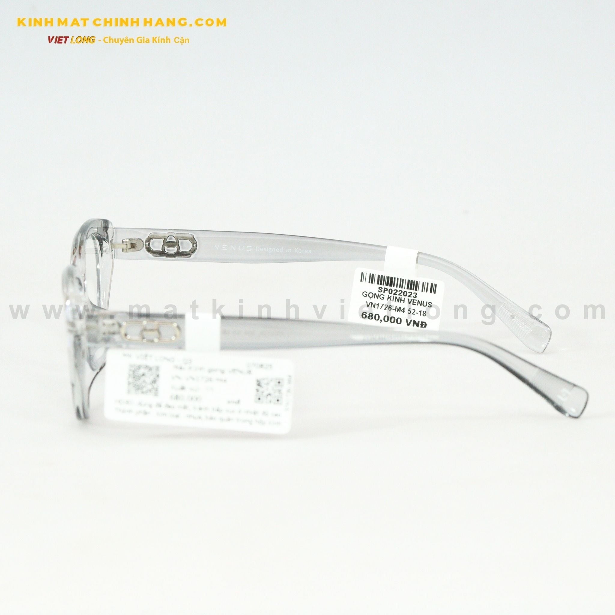  GỌNG KÍNH VENUS VN1726-M4 52-18 