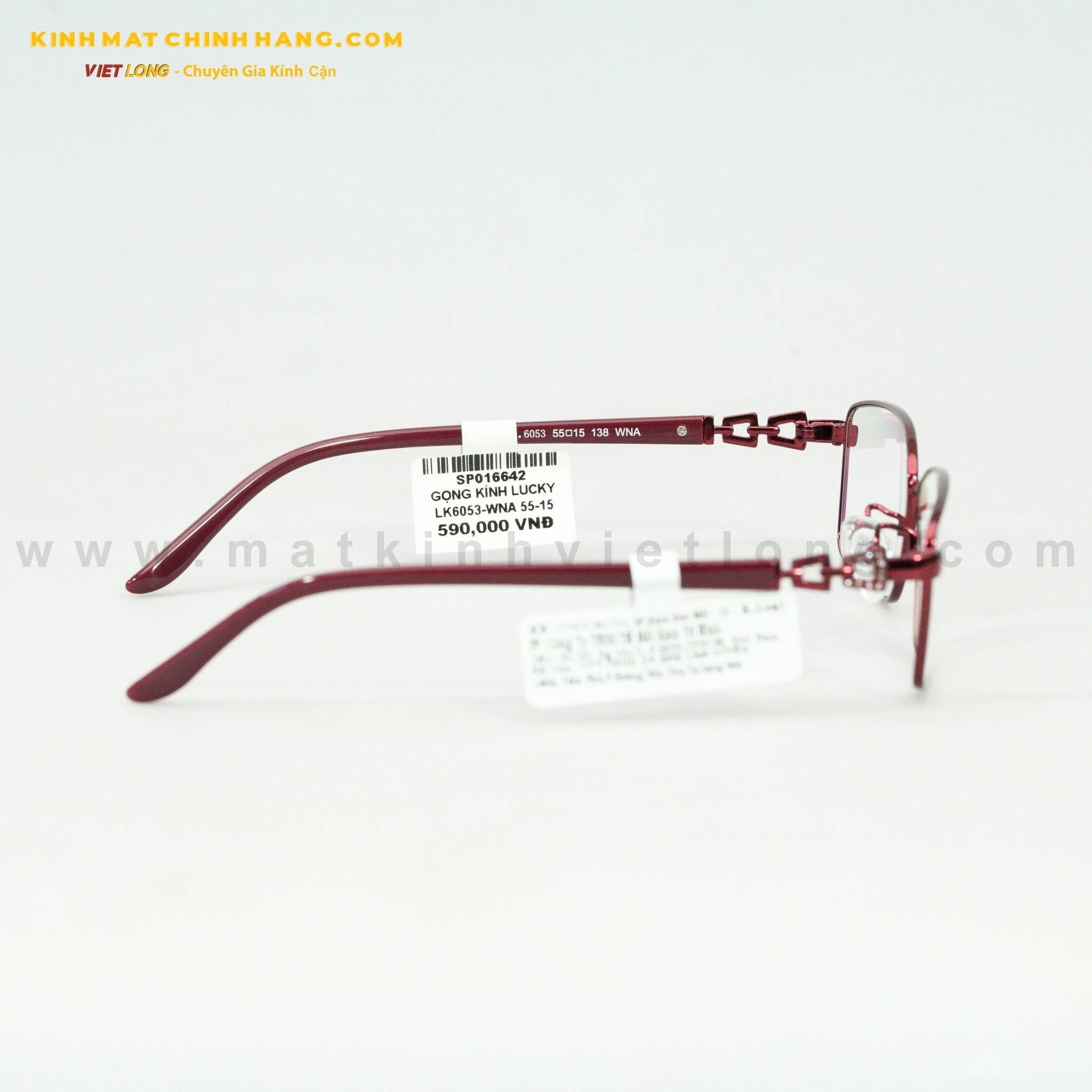  GỌNG KÍNH LUCKY LK6053-WNA 55-15 