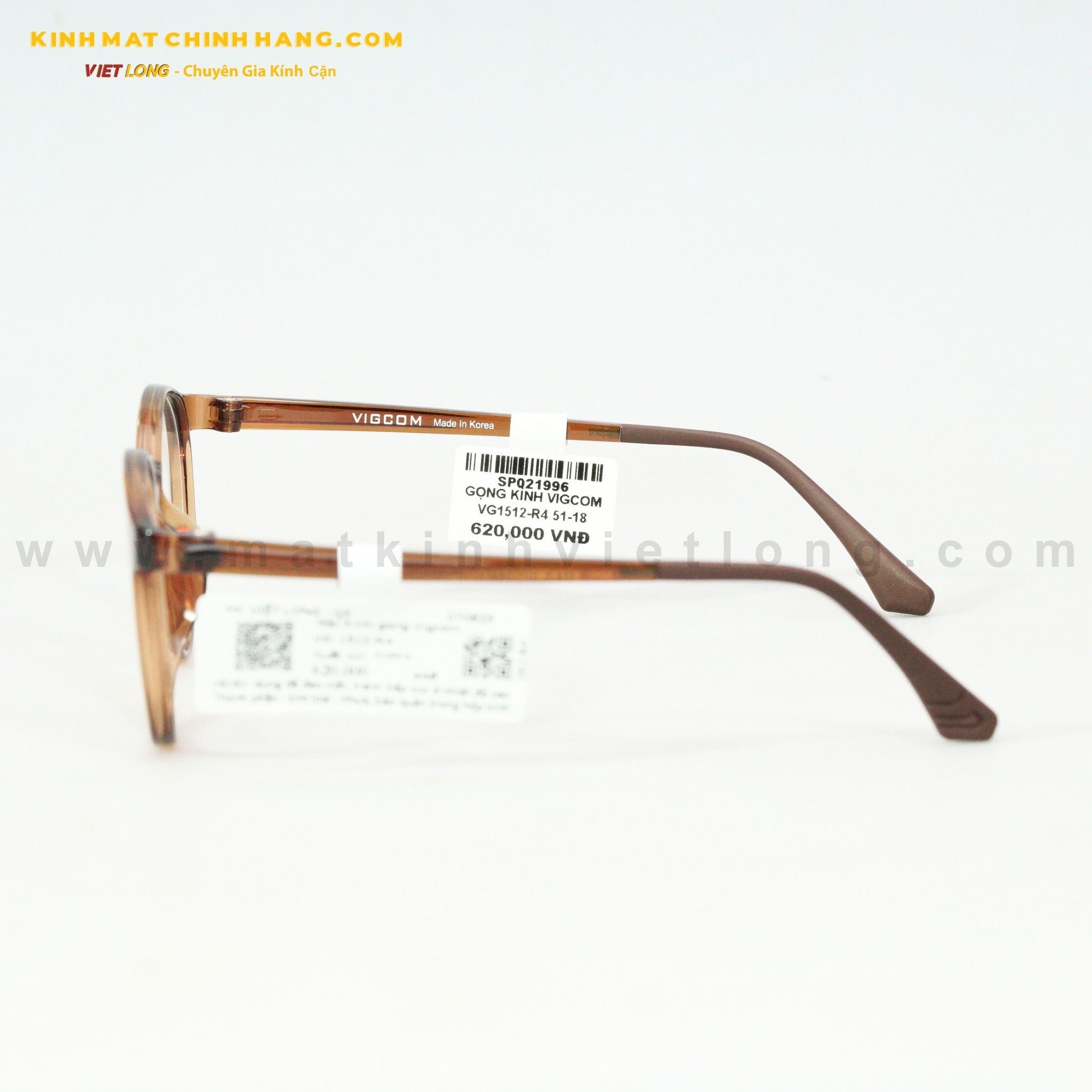  GỌNG KÍNH VIGCOM VG1512-R4 51-18 