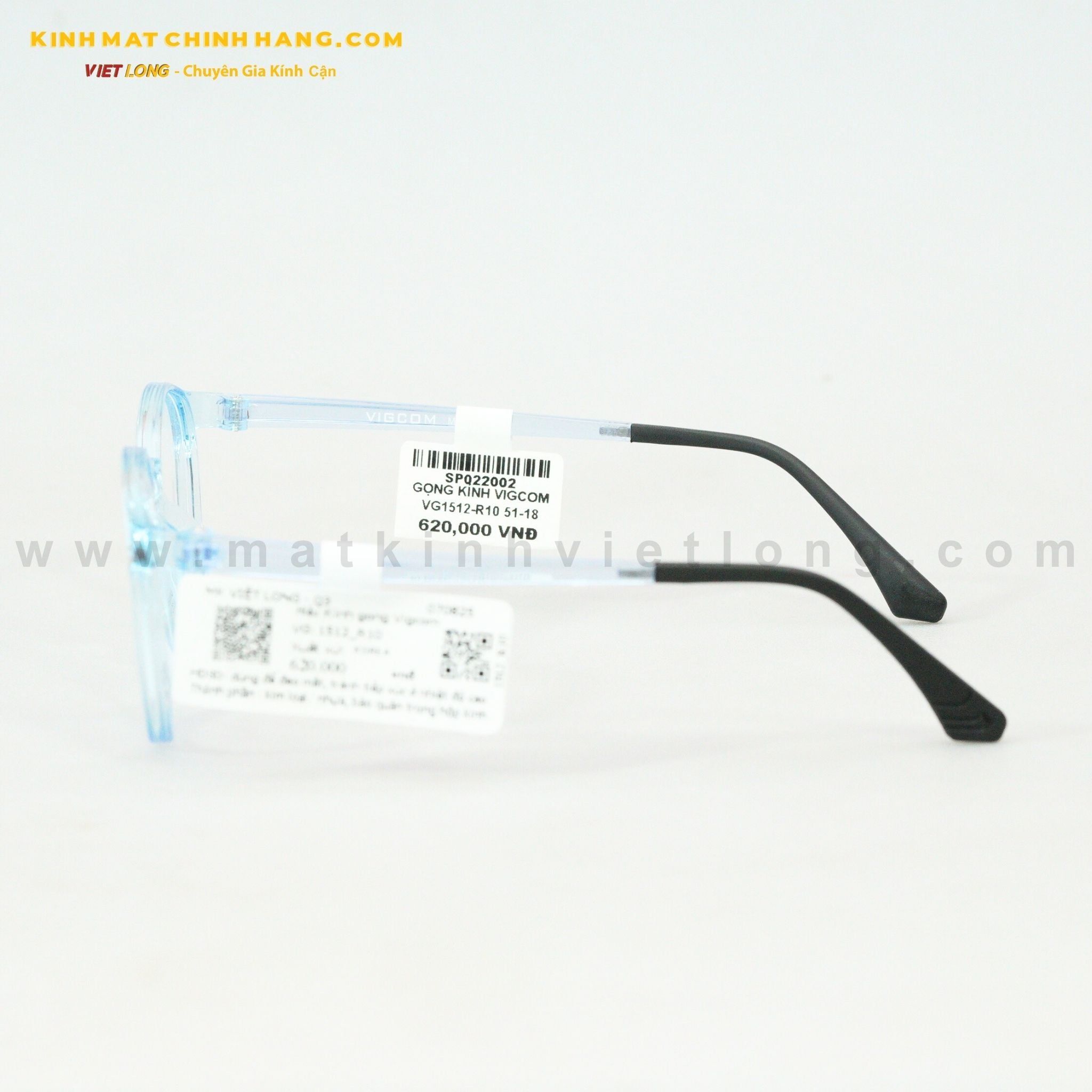  GỌNG KÍNH VIGCOM VG1512-R10 51-18 