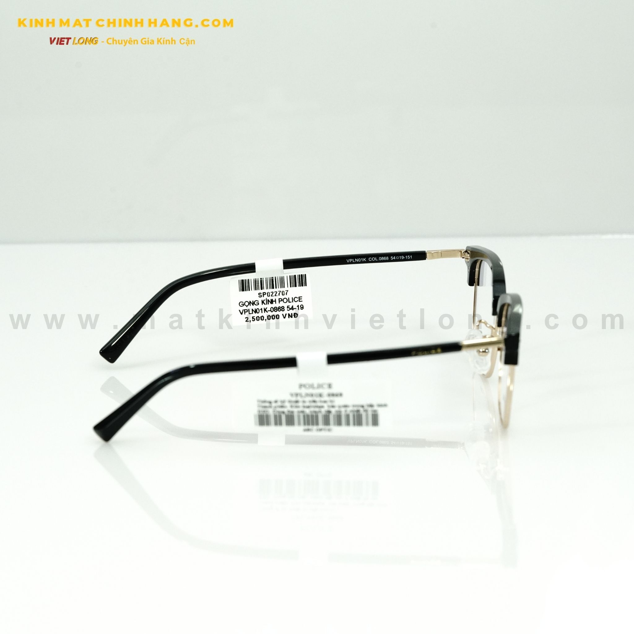  GỌNG KÍNH POLICE VPLN01K-0868 54-19 
