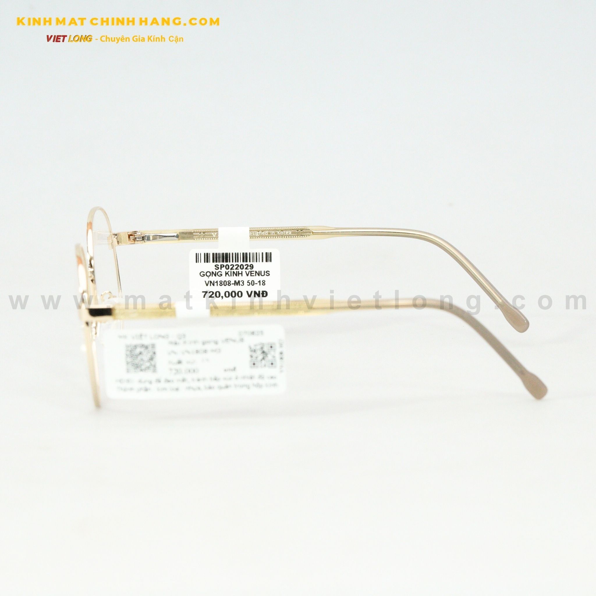  GỌNG KÍNH VENUS VN1808-M3 50-18 