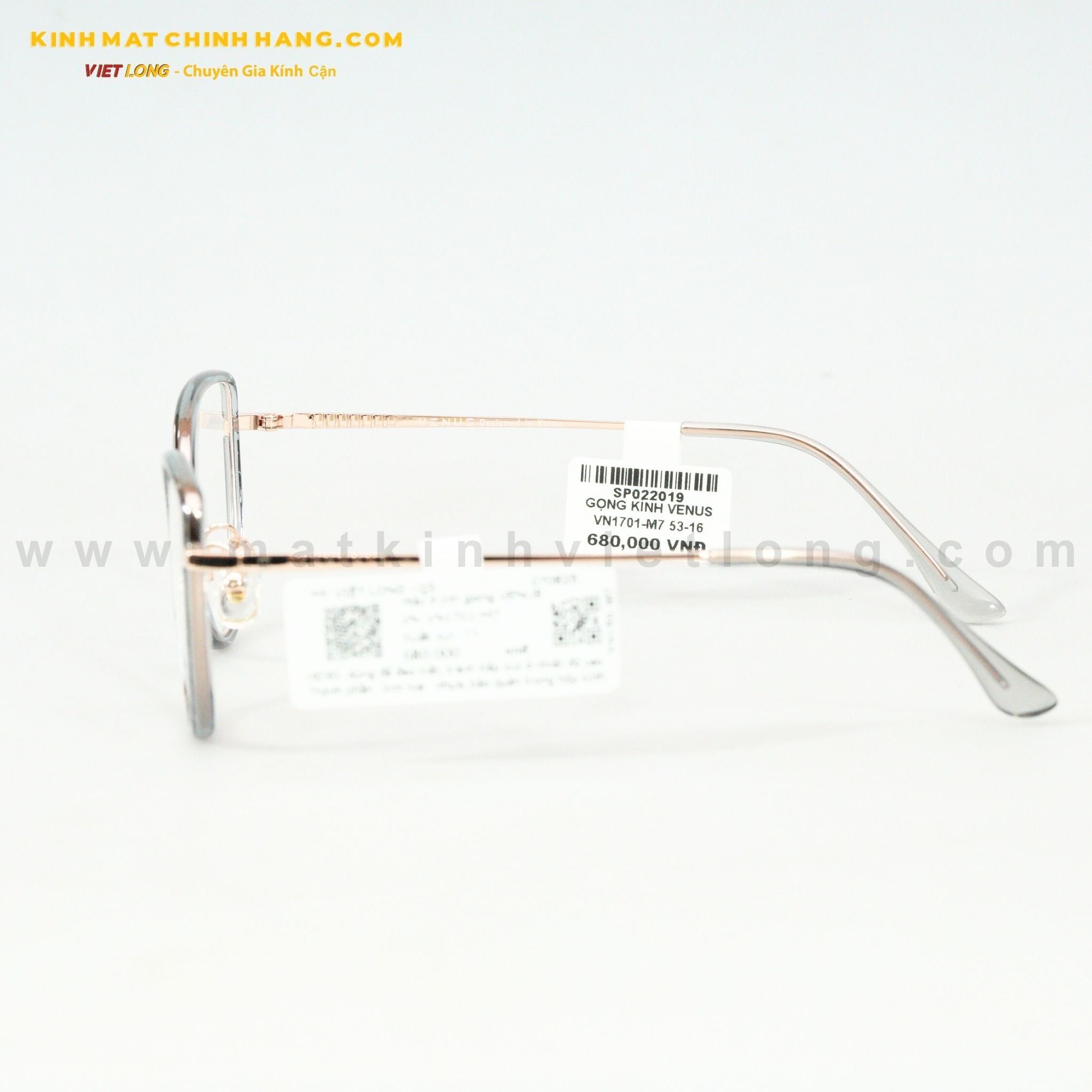  GỌNG KÍNH VENUS VN1701-M7 53-16 