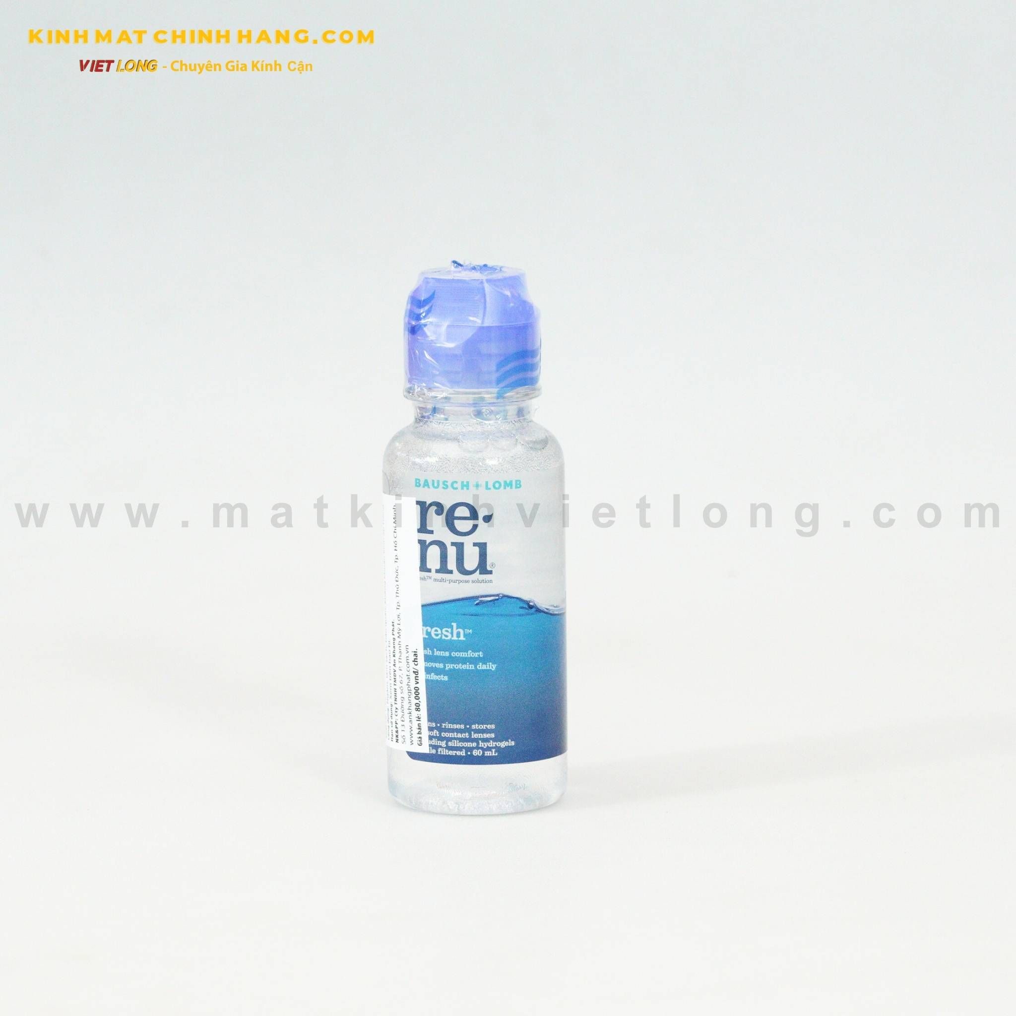  NƯỚC NGÂM RENU 60ml (Chai) 