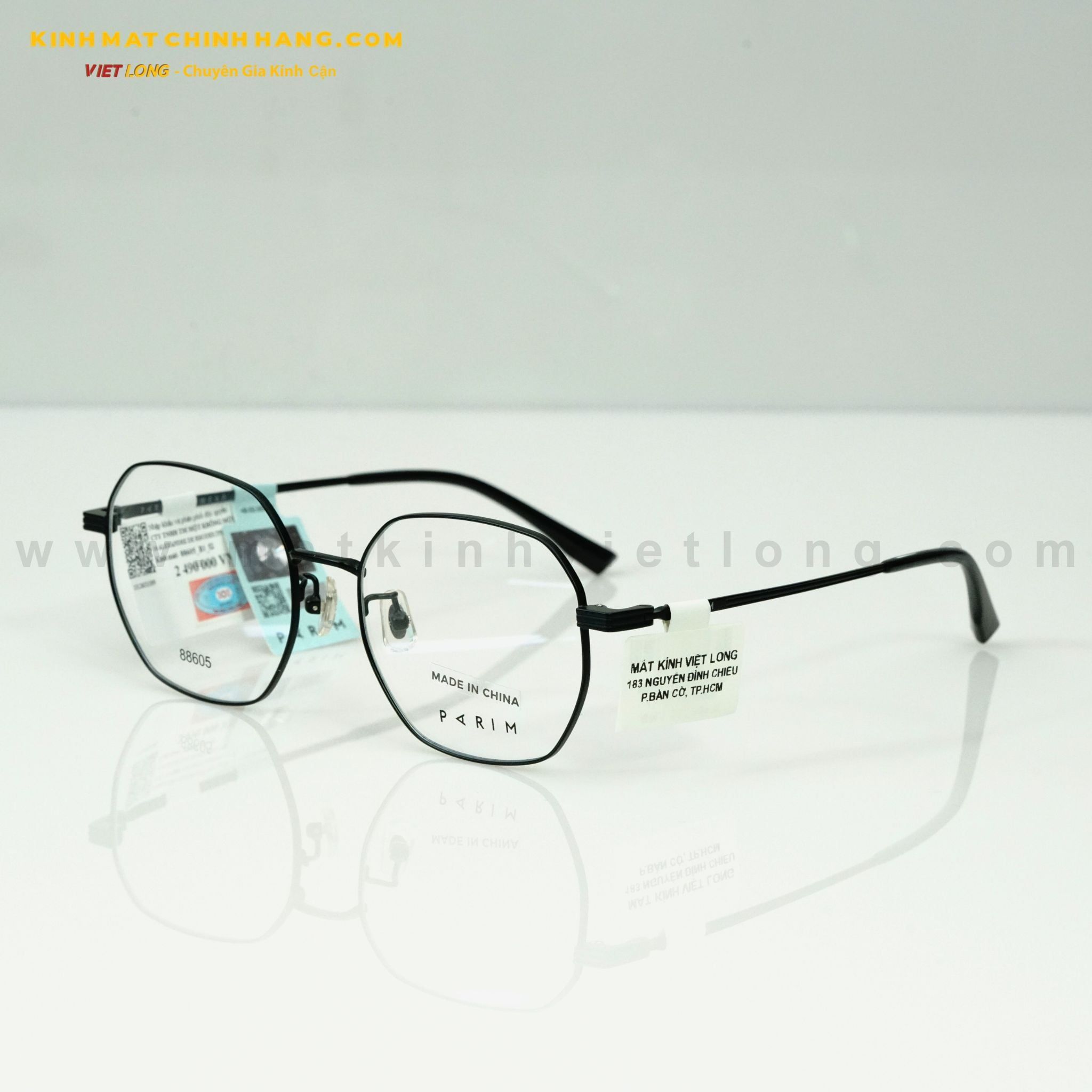  GỌNG KÍNH PARIM 88605-B1 52-17 