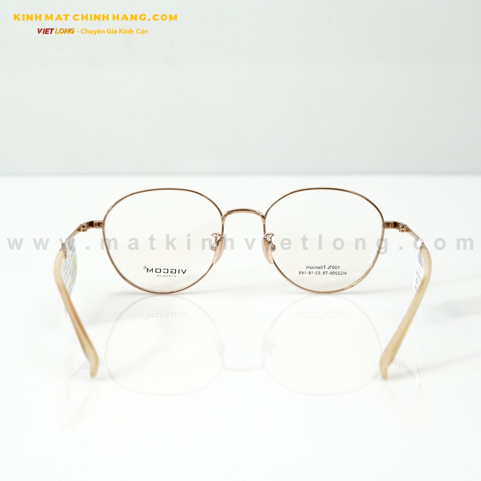  GỌNG KÍNH VIGCOM VG2200-T5 53-18 