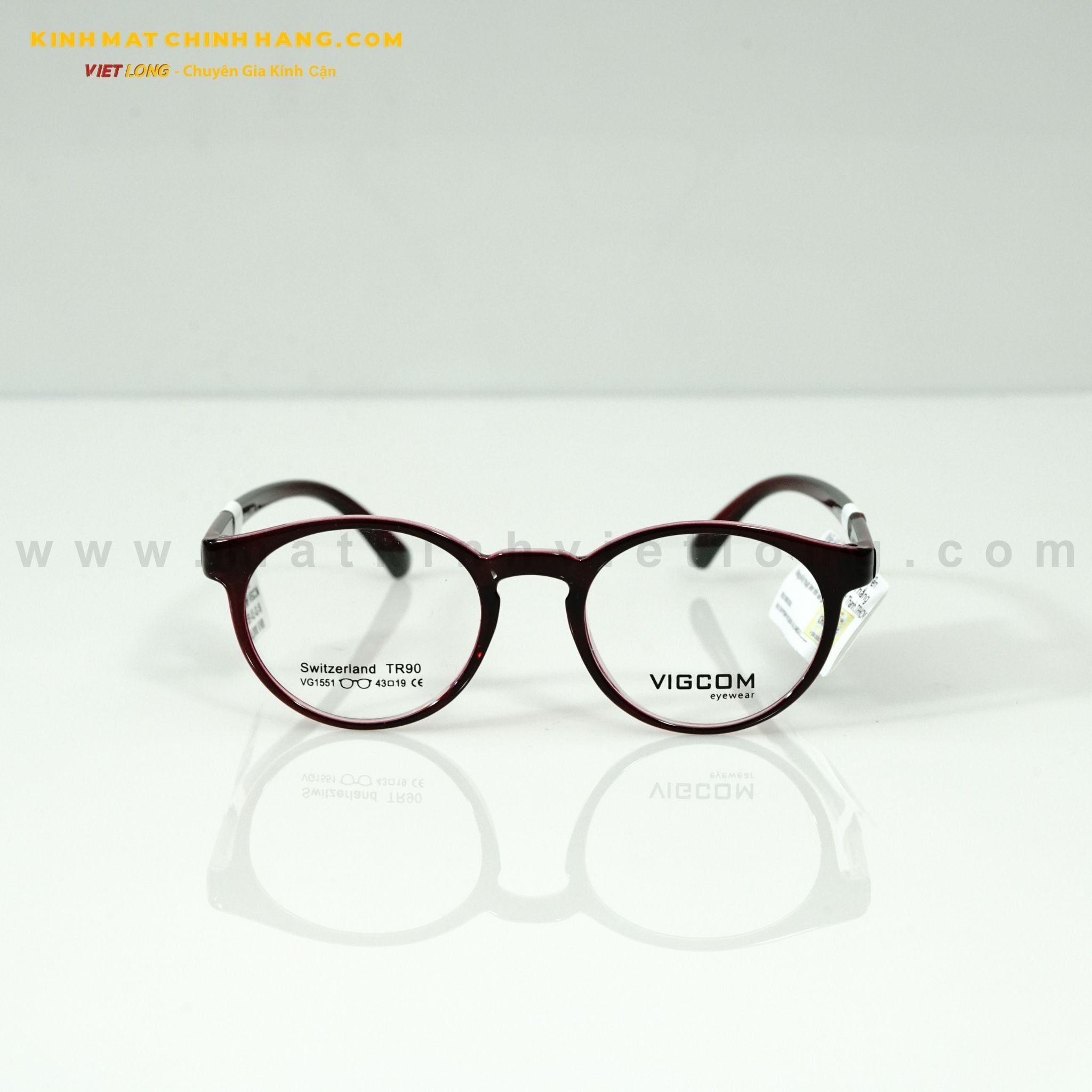  GỌNG KÍNH VIGCOM VG1551-K5 43-19 