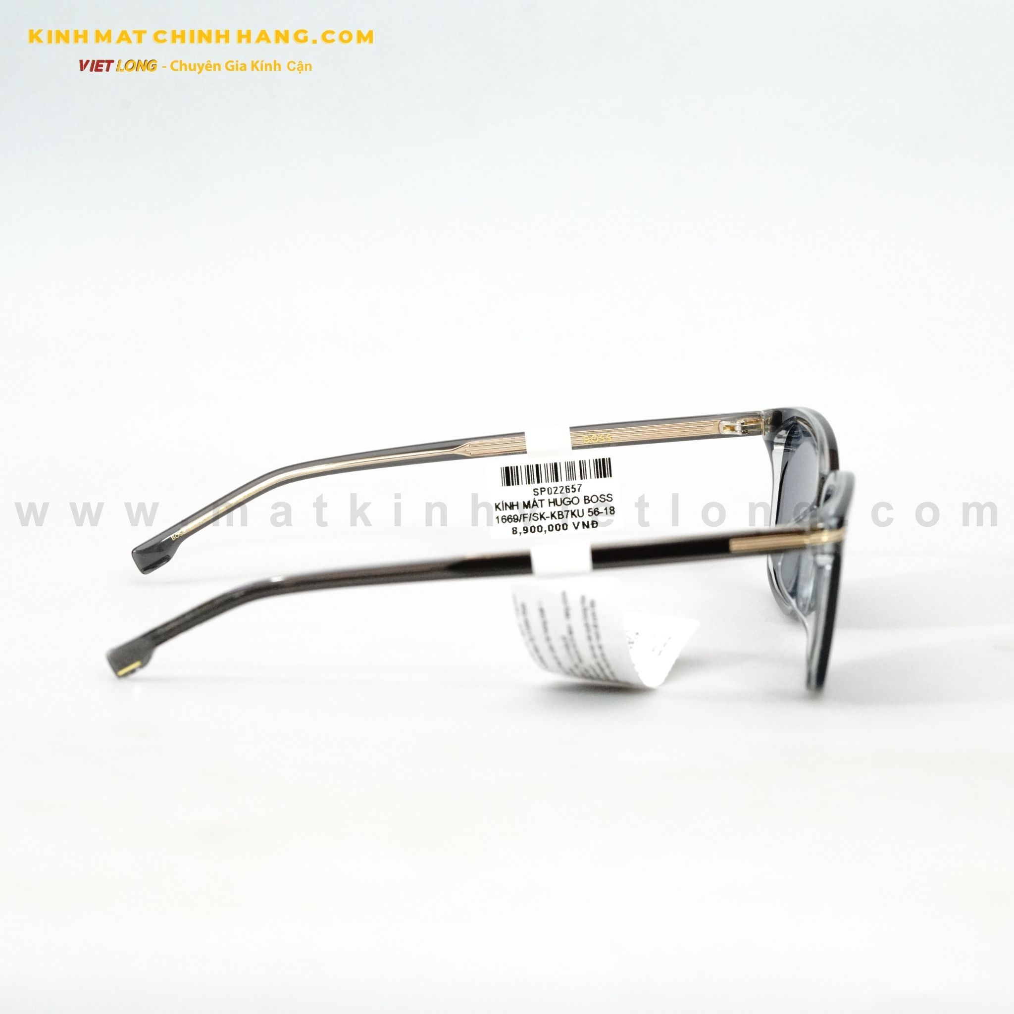  KÍNH MÁT HUGO BOSS 1669/F/SK-KB7KU 56-18 