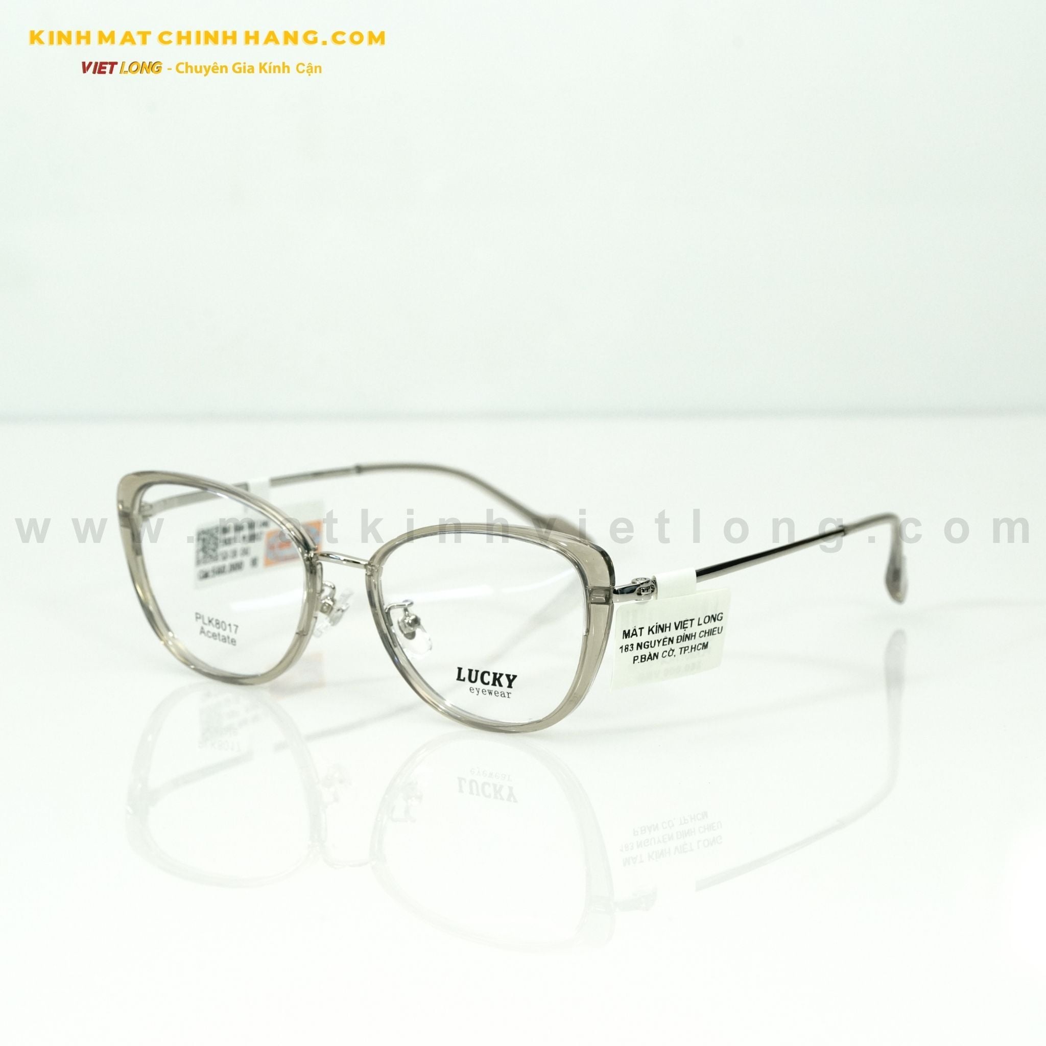  GỌNG KÍNH LUCKY PLK8017-C41 52-18 