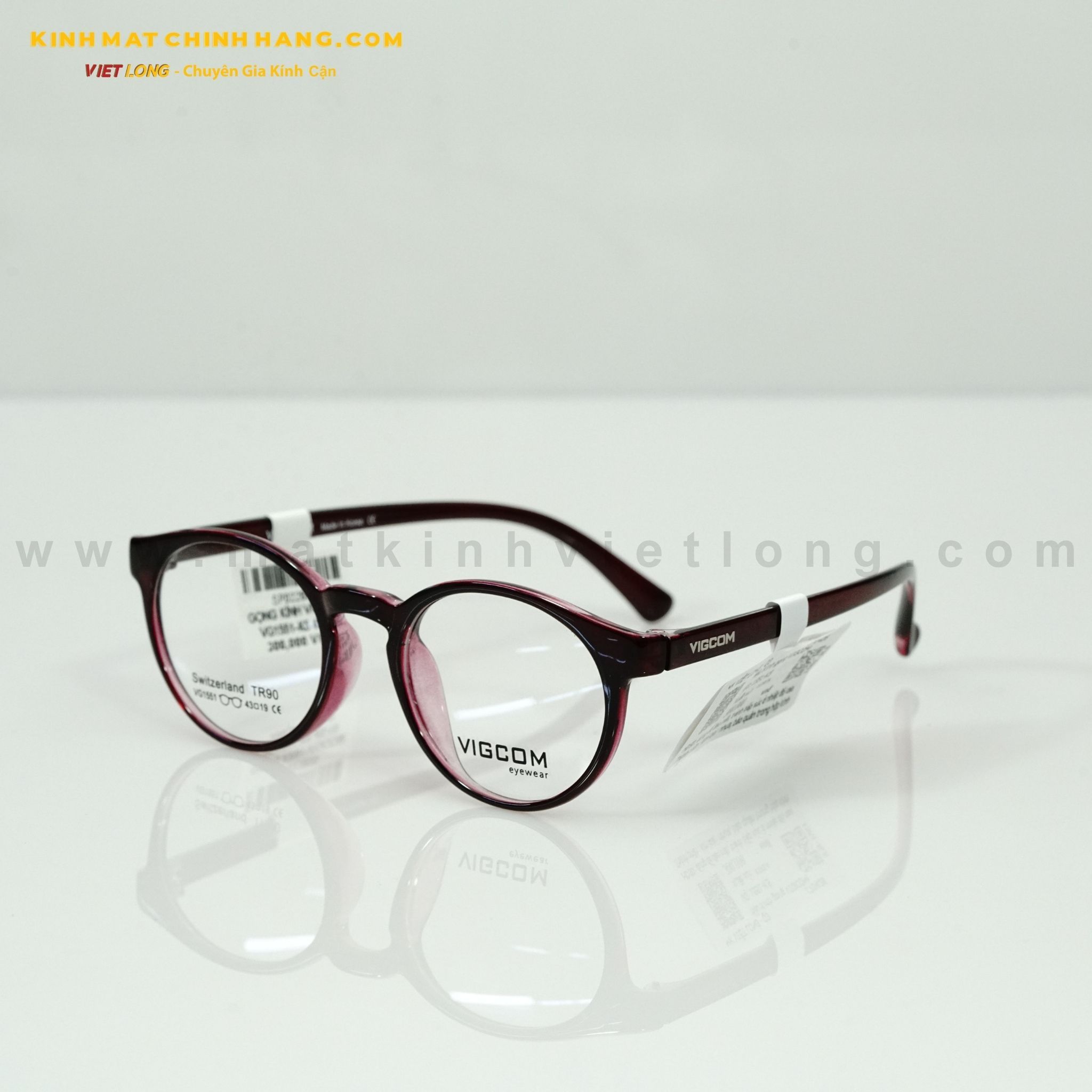  GỌNG KÍNH VIGCOM VG1551-K5 43-19 