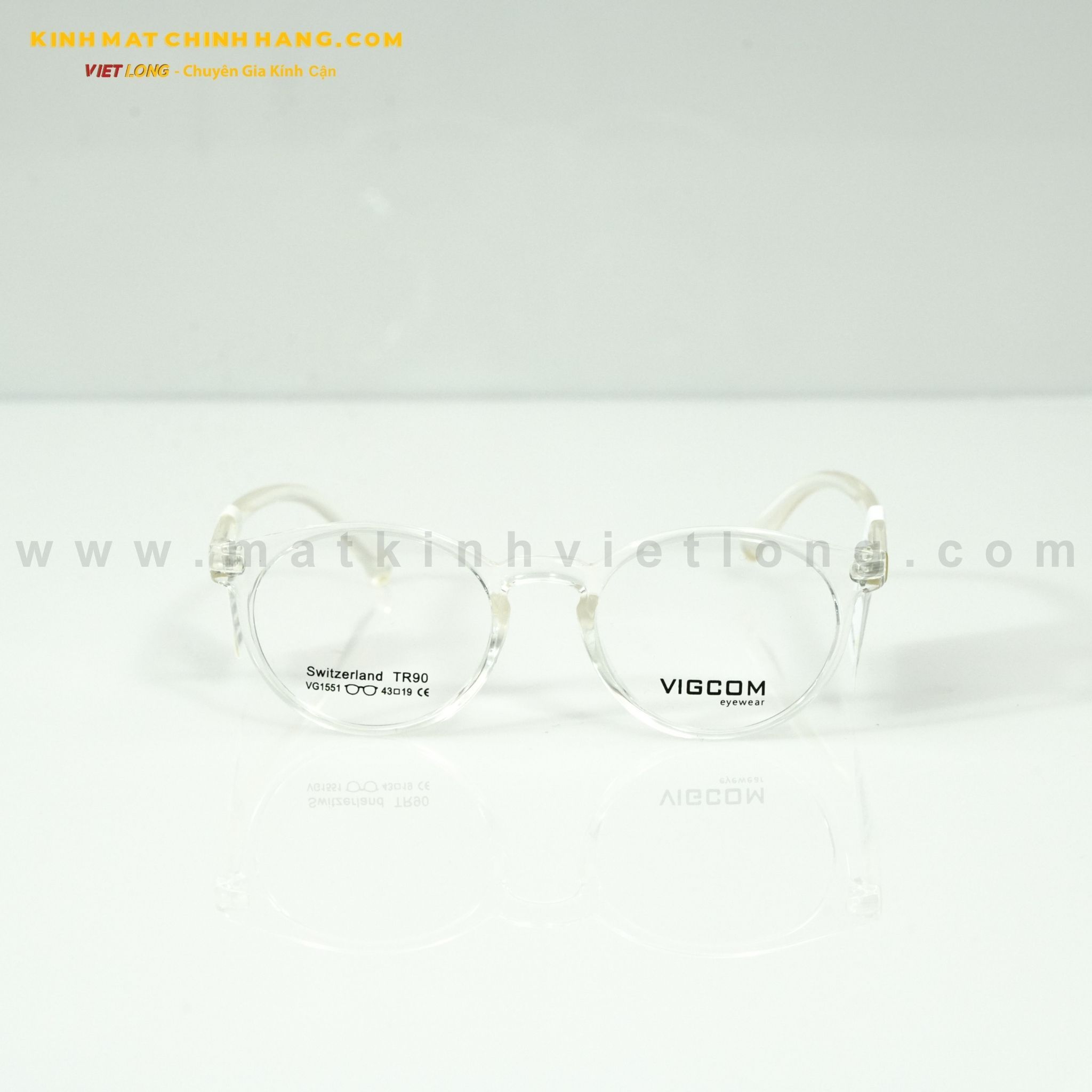  GỌNG KÍNH VIGCOM VG1551-K4 43-19 