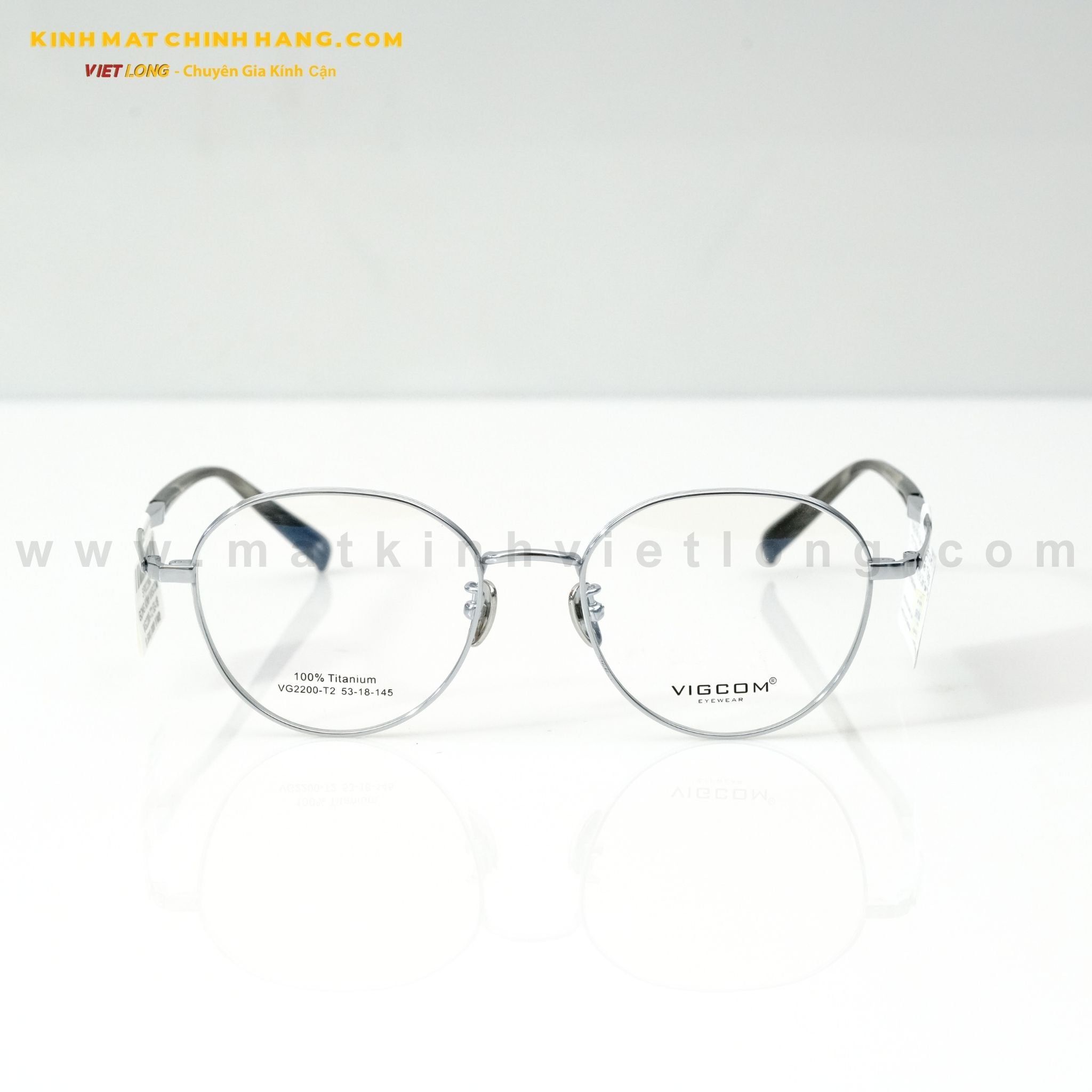  GỌNG KÍNH VIGCOM VG2200-T2 53-18 