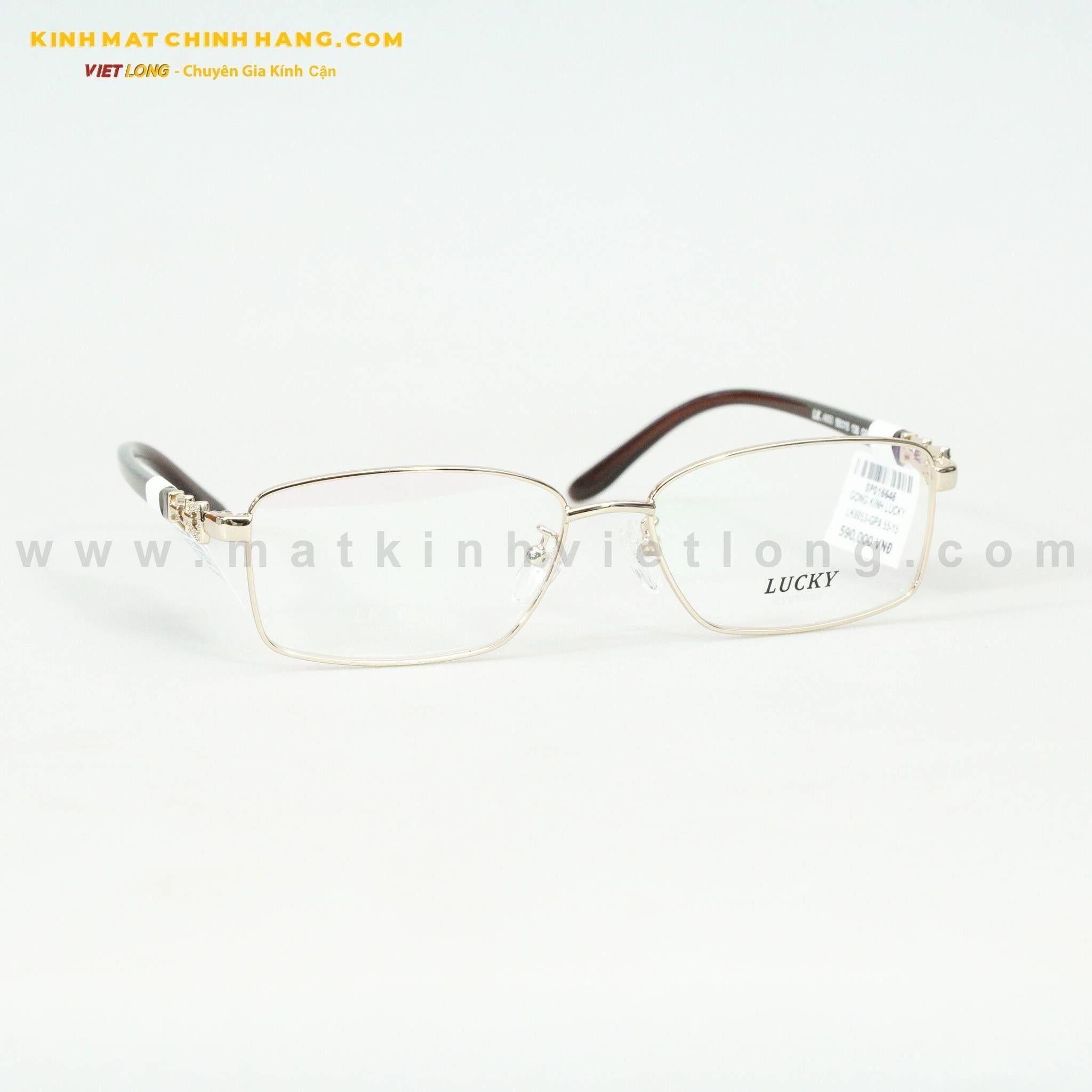  GỌNG KÍNH LUCKY LK6053-GPA 55-15 