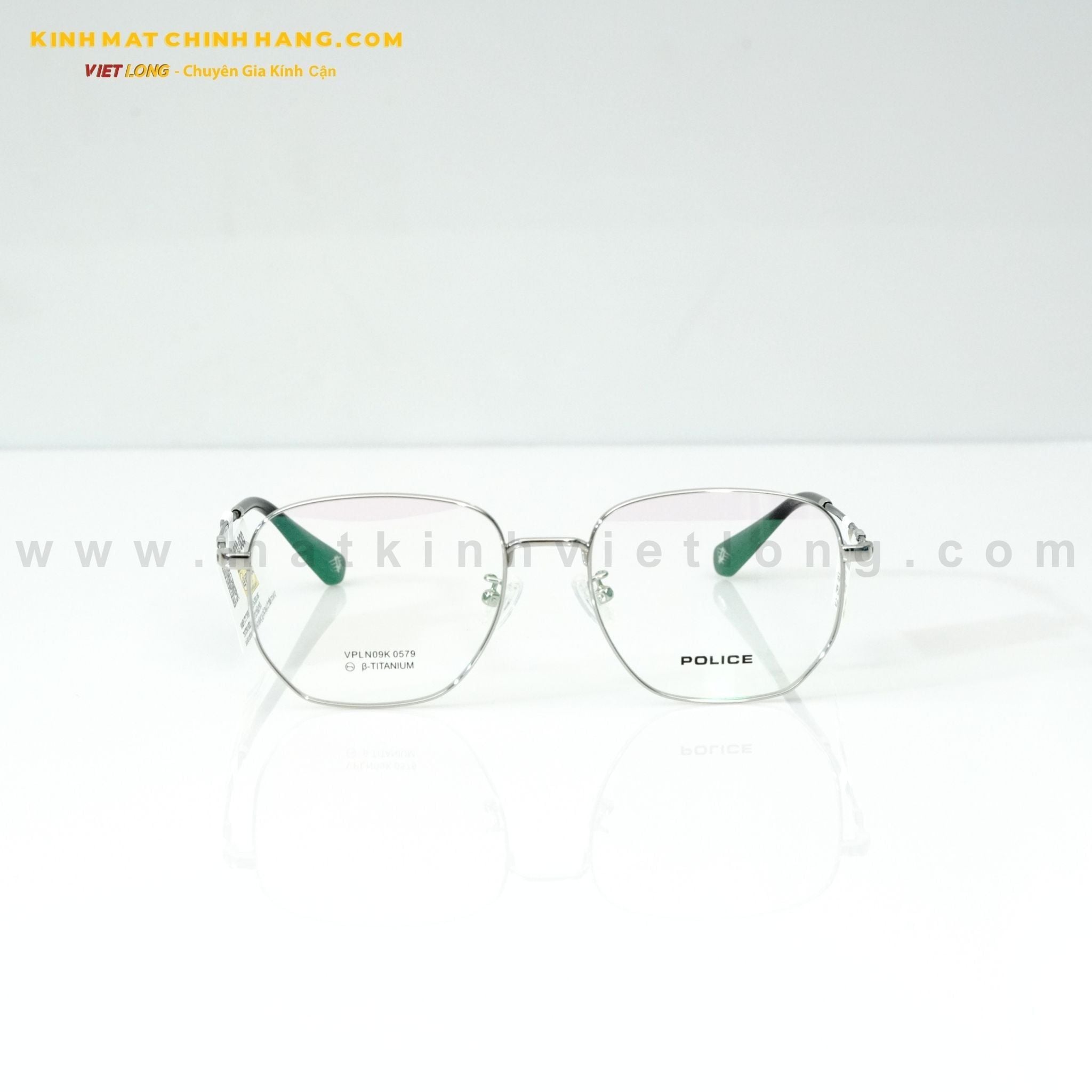  GỌNG KÍNH POLICE VPLN09K-0579 55-18 