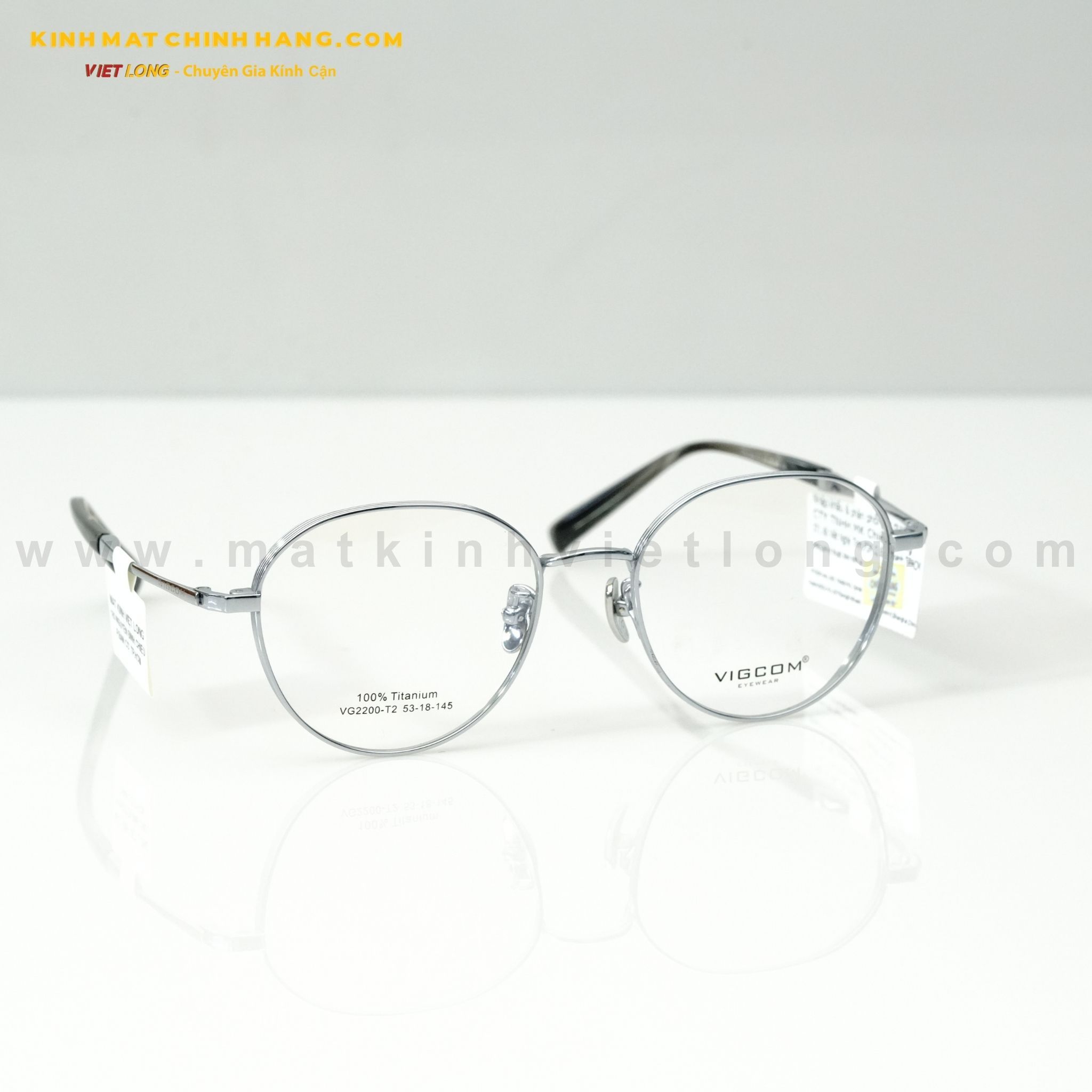  GỌNG KÍNH VIGCOM VG2200-T2 53-18 