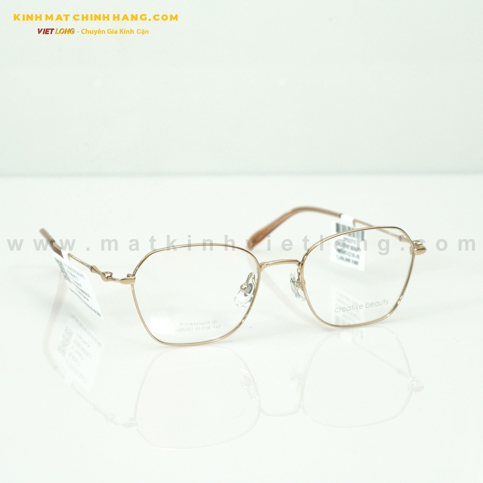  GỌNG KÍNH CREATIVE BEAUTY HM5067-C2 51-18 