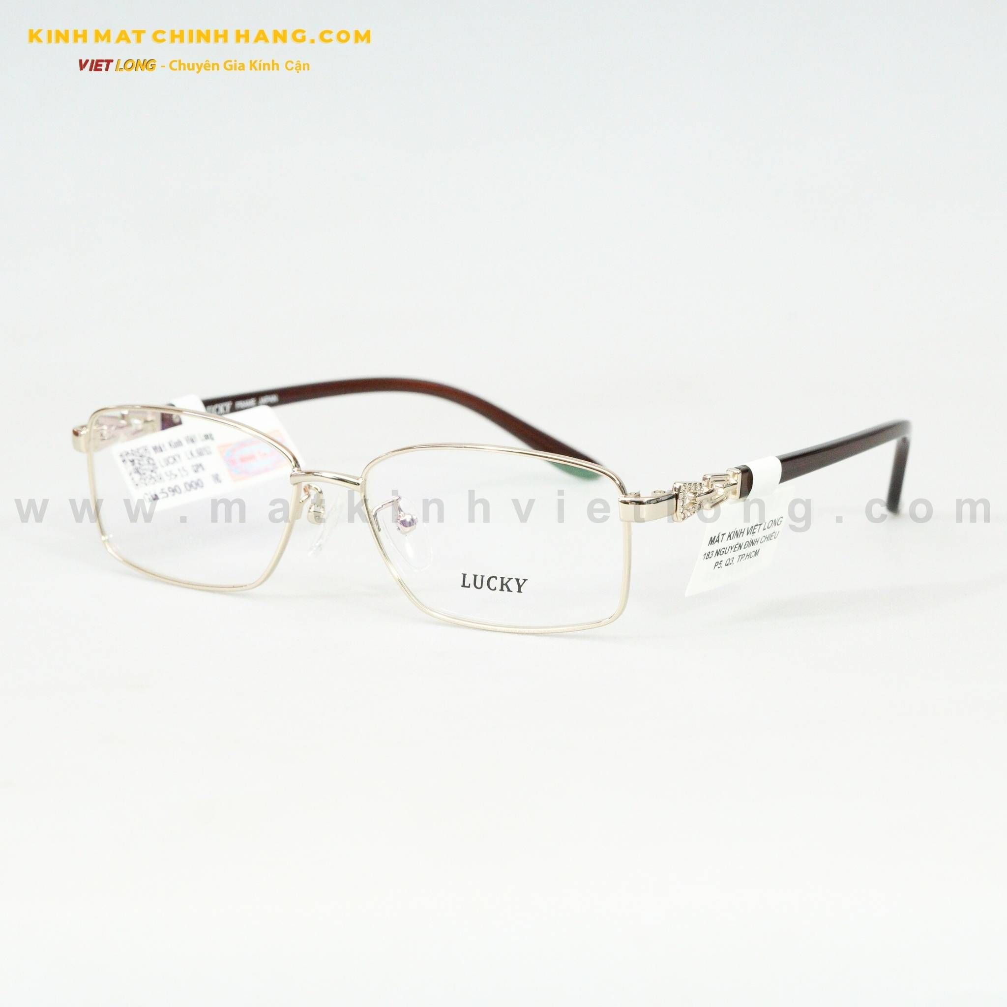  GỌNG KÍNH LUCKY LK6053-GPA 55-15 