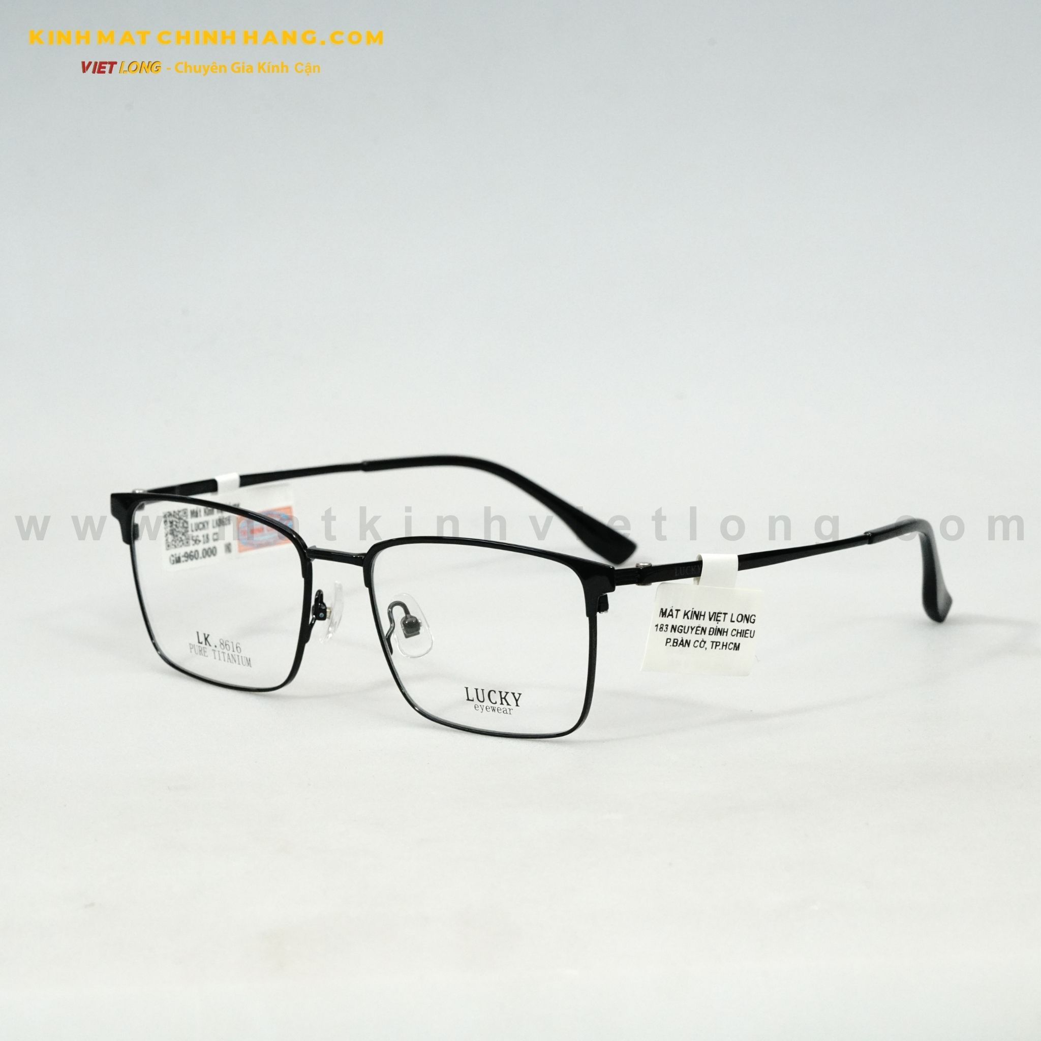  GỌNG KÍNH LUCKY LK8616-C3 56-18 