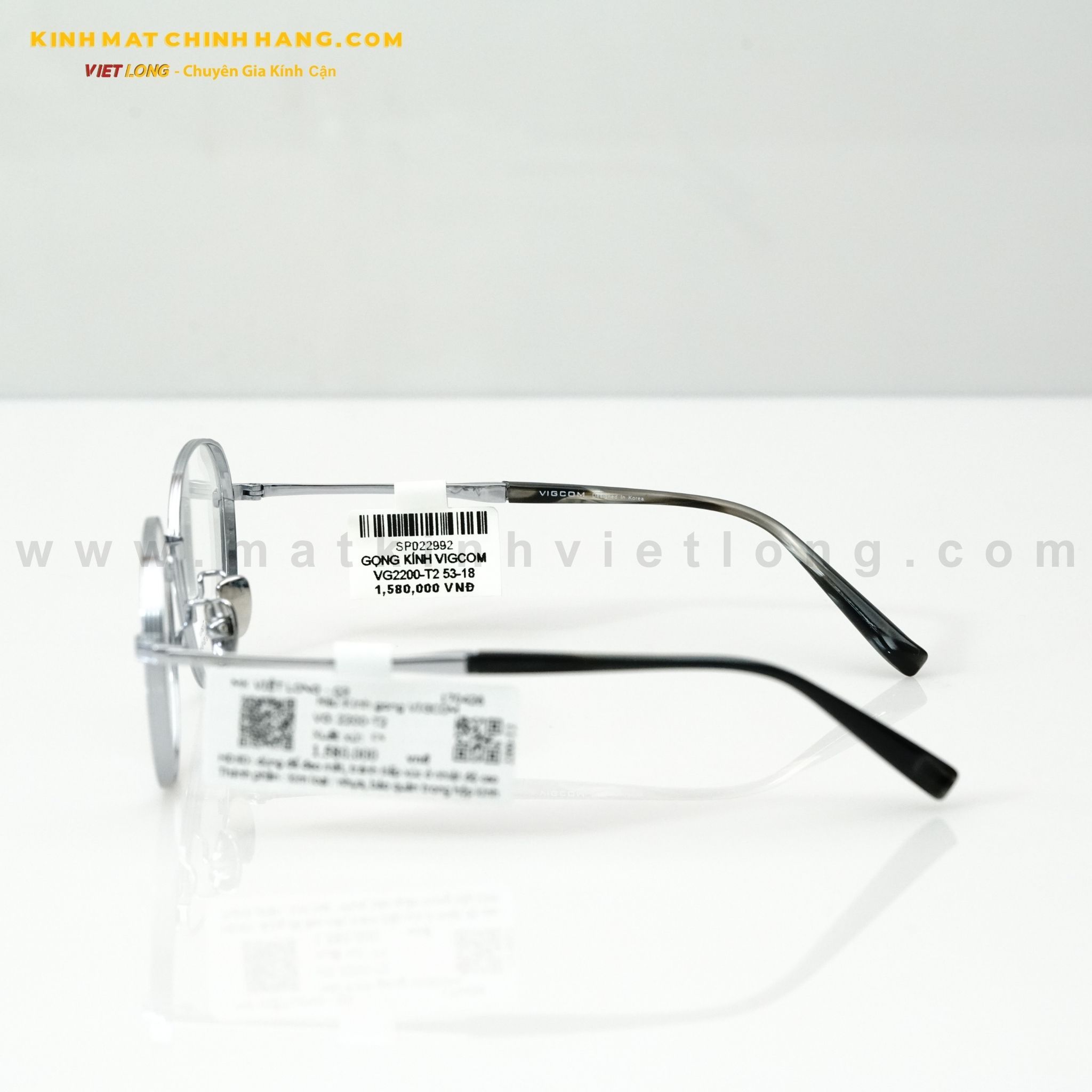  GỌNG KÍNH VIGCOM VG2200-T2 53-18 