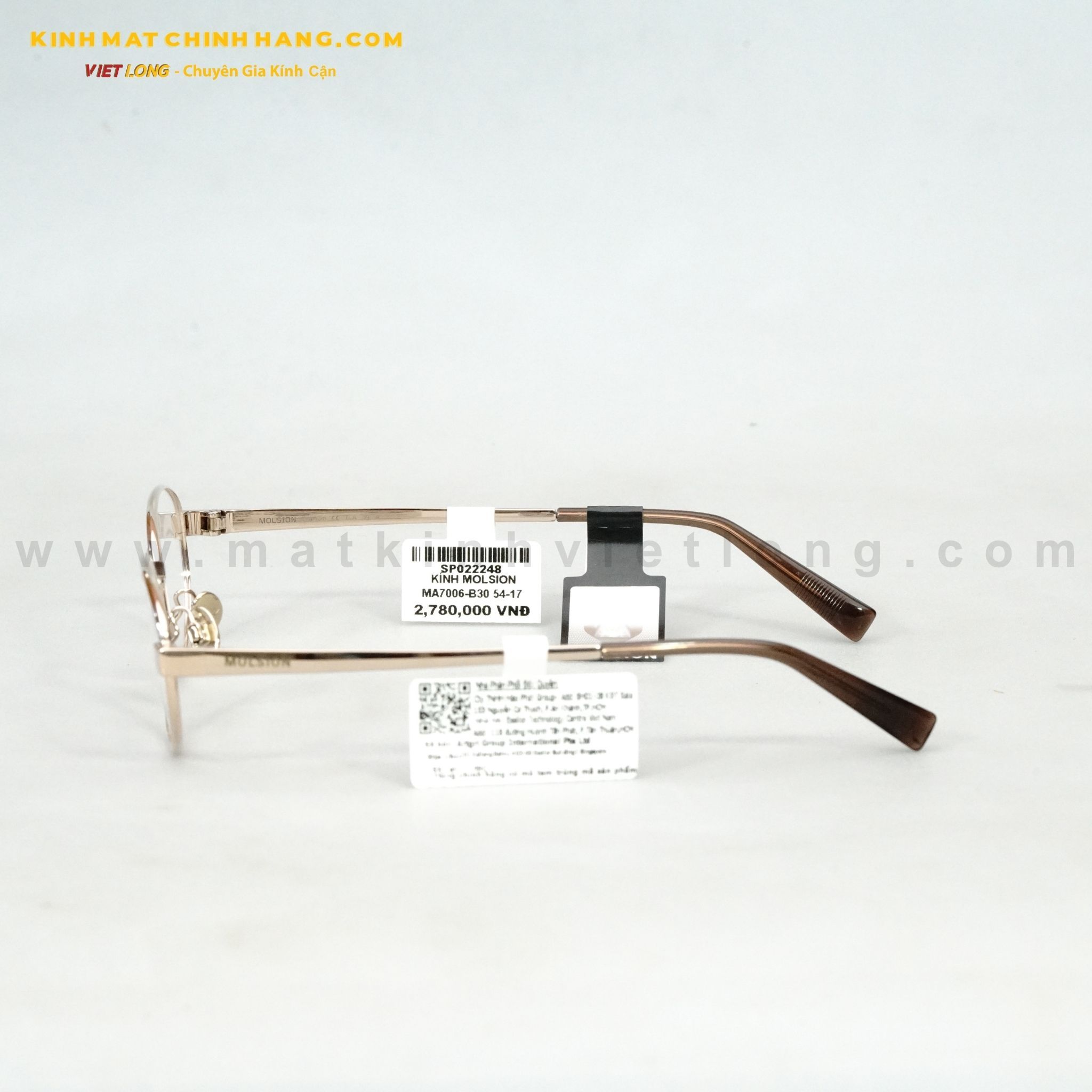  GỌNG KÍNH MOLSION MA7006-B30 54-17 