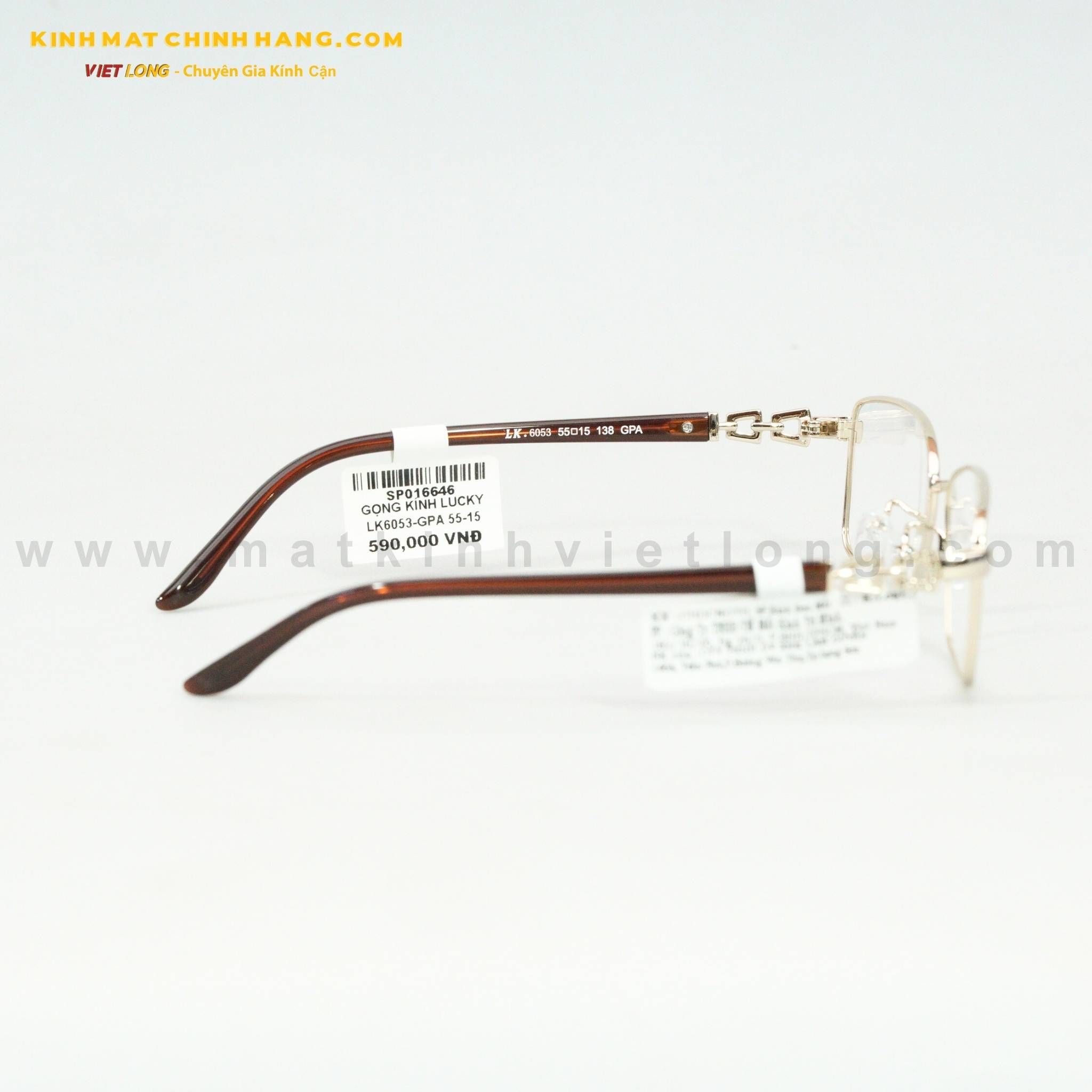  GỌNG KÍNH LUCKY LK6053-GPA 55-15 