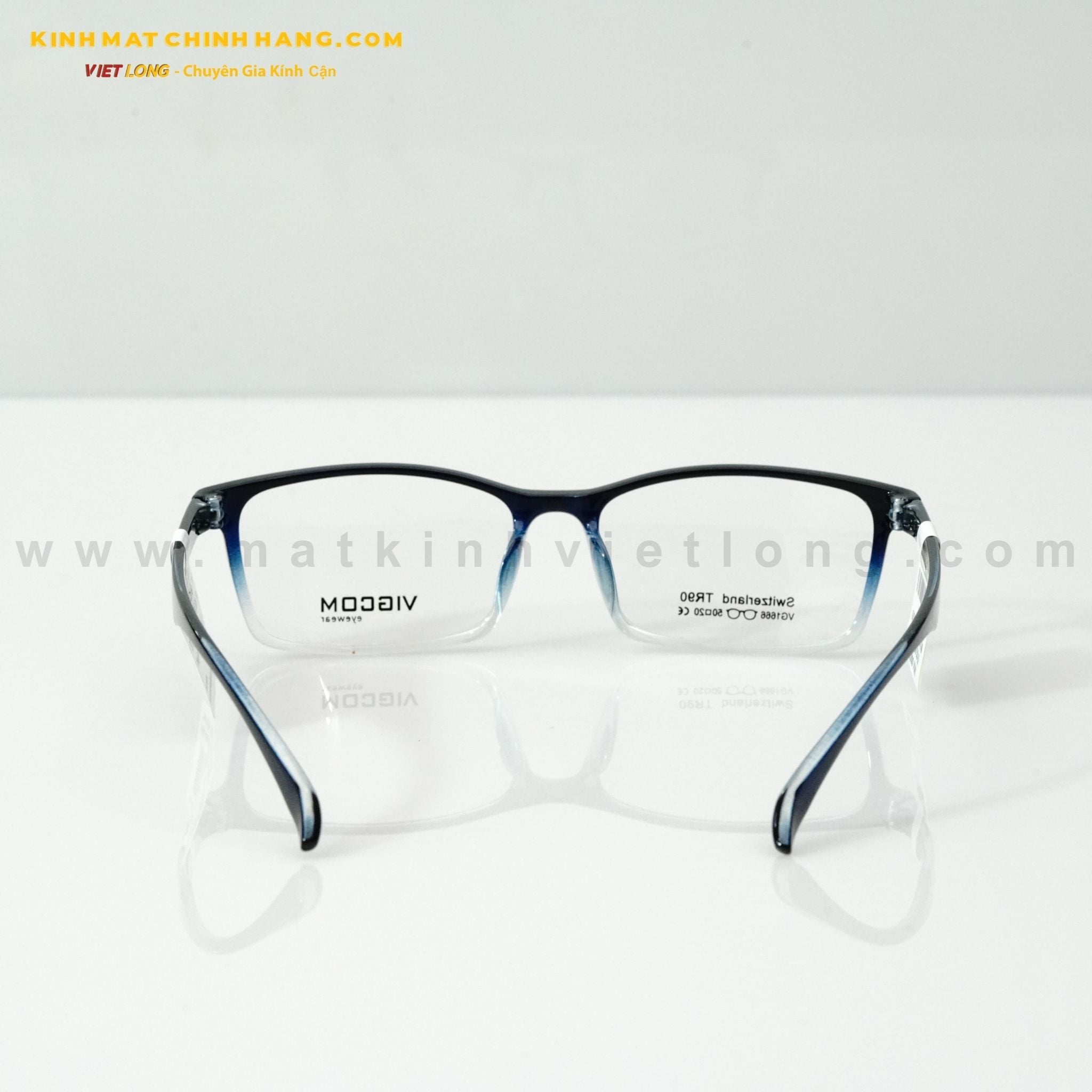  GỌNG KÍNH VIGCOM VG1666-C8 50-20 