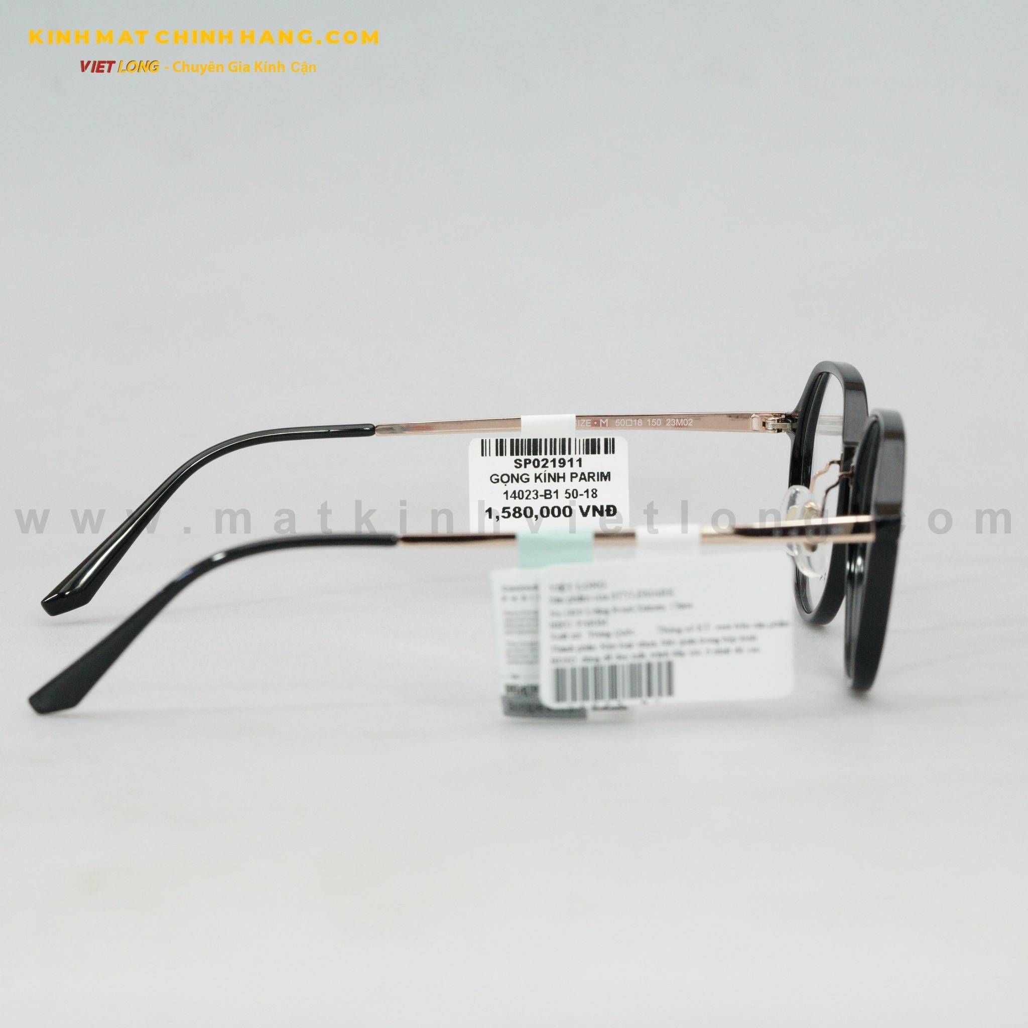  GỌNG KÍNH PARIM 14023-B1 50-18 