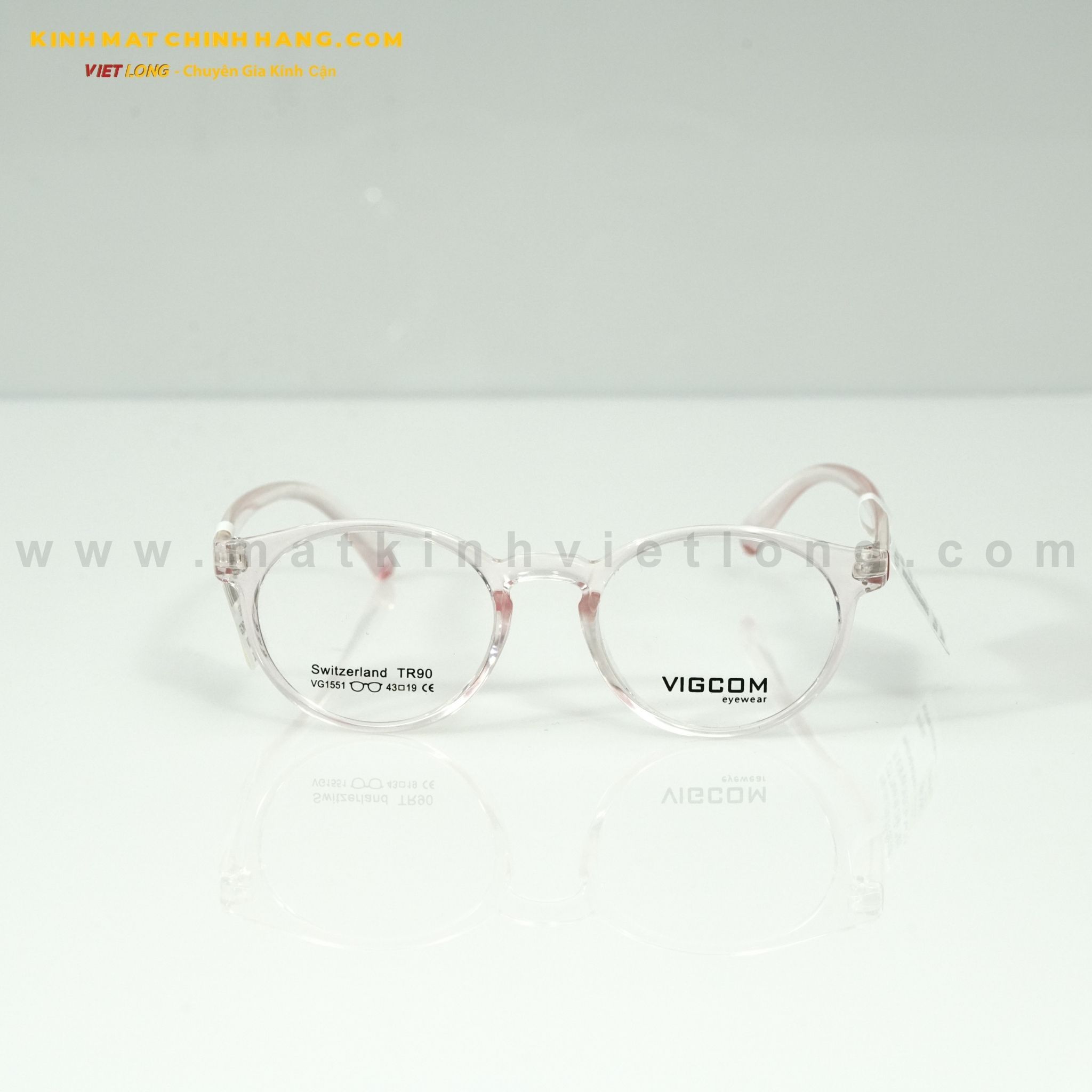  GỌNG KÍNH VIGCOM VG1551-K3 43-19 