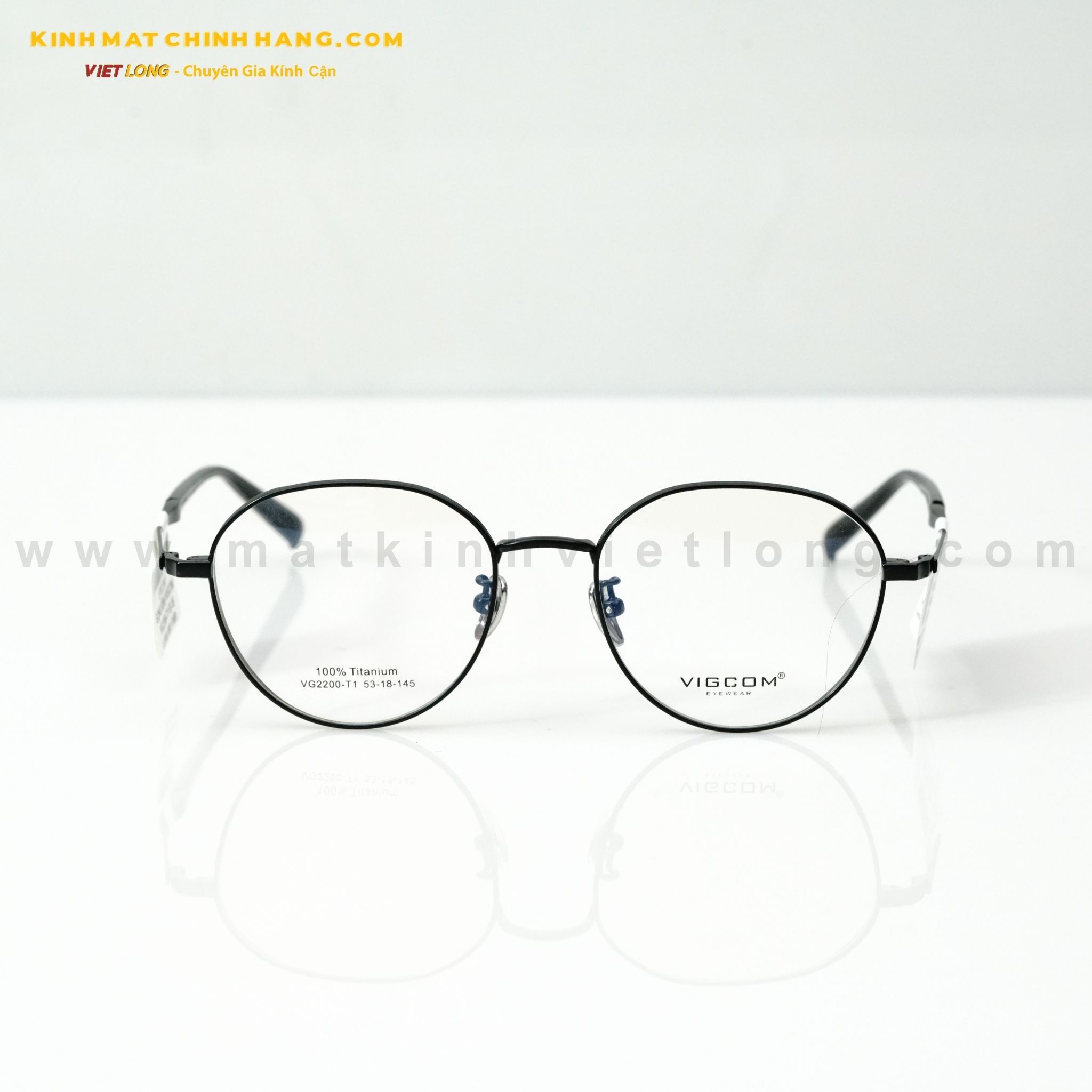  GỌNG KÍNH VIGCOM VG2200-T1 53-18 