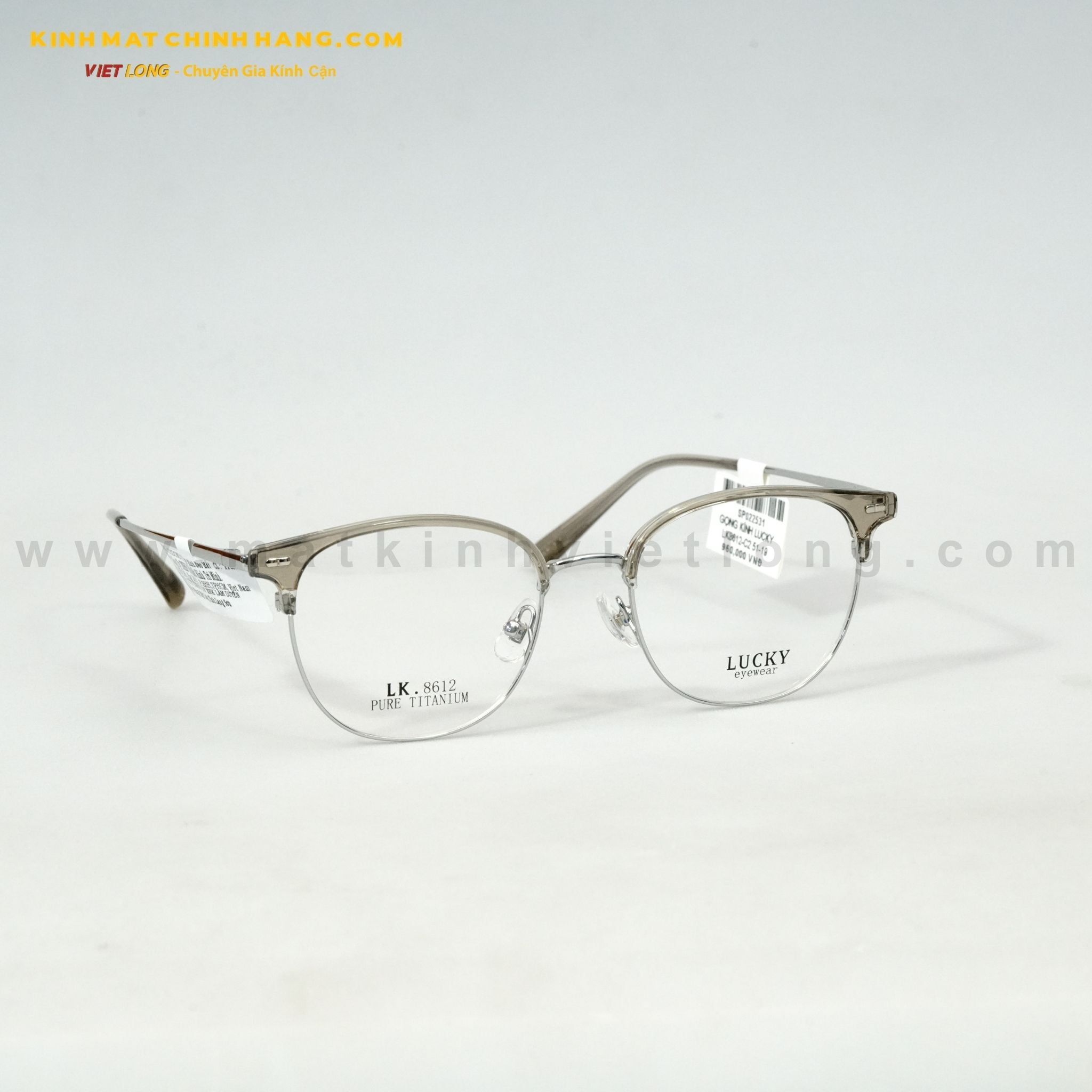  GỌNG KÍNH LUCKY LK8612-C2 51-19 