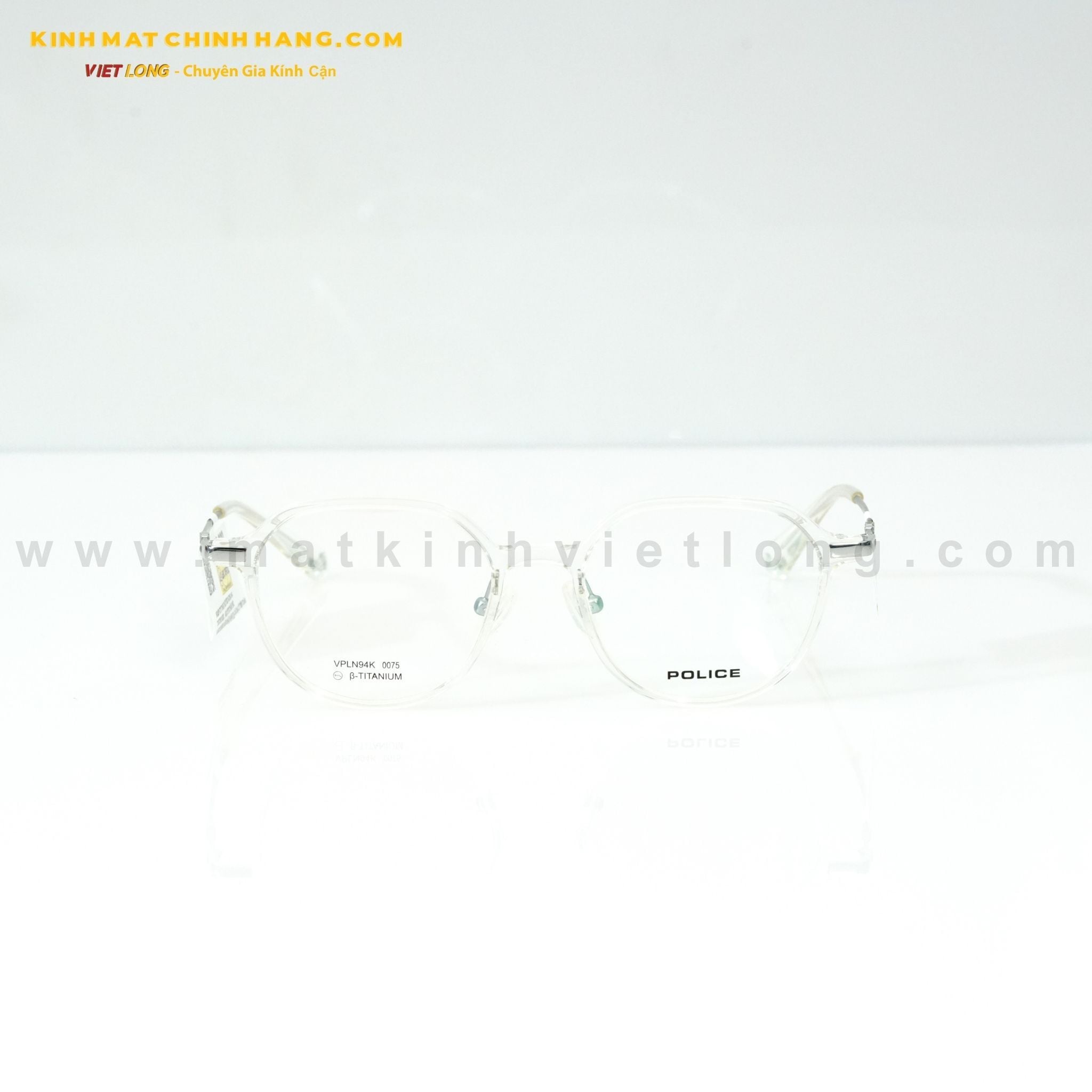  GỌNG KÍNH POLICE VPLN94K-0075 52-19 