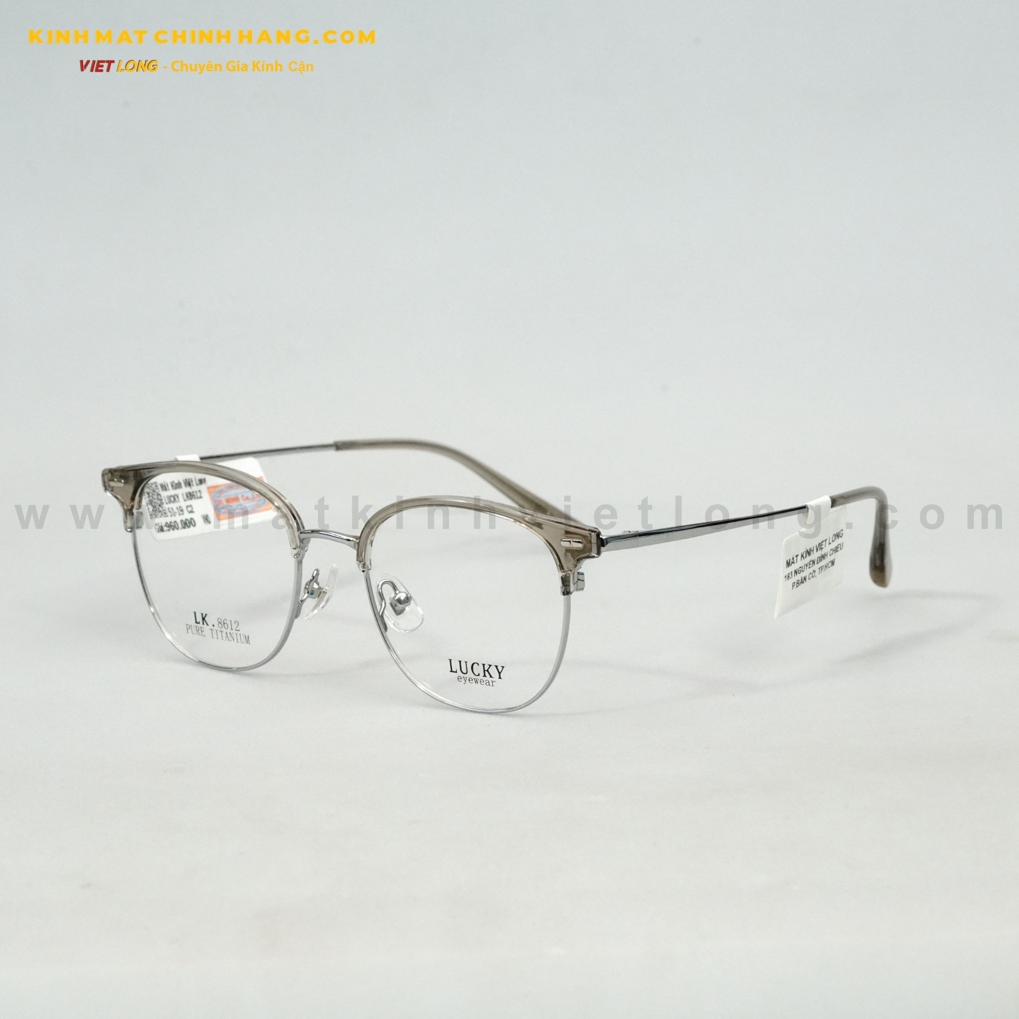  GỌNG KÍNH LUCKY LK8612-C2 51-19 
