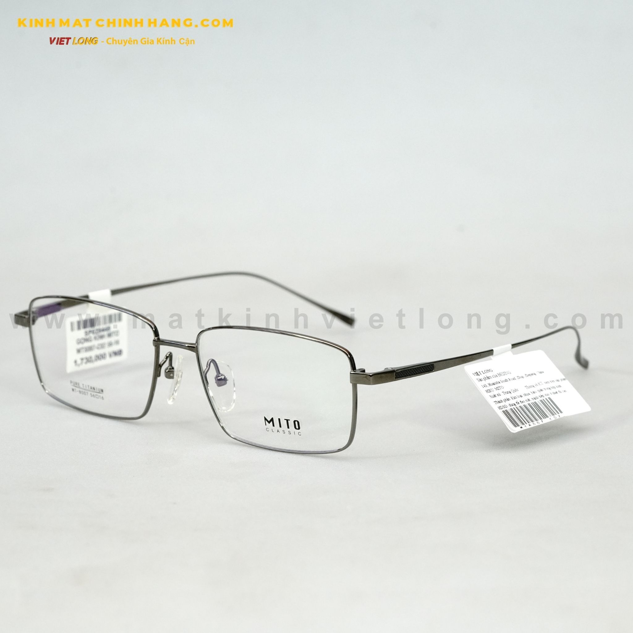  GỌNG KÍNH MITO MT8007-C02 56-16 