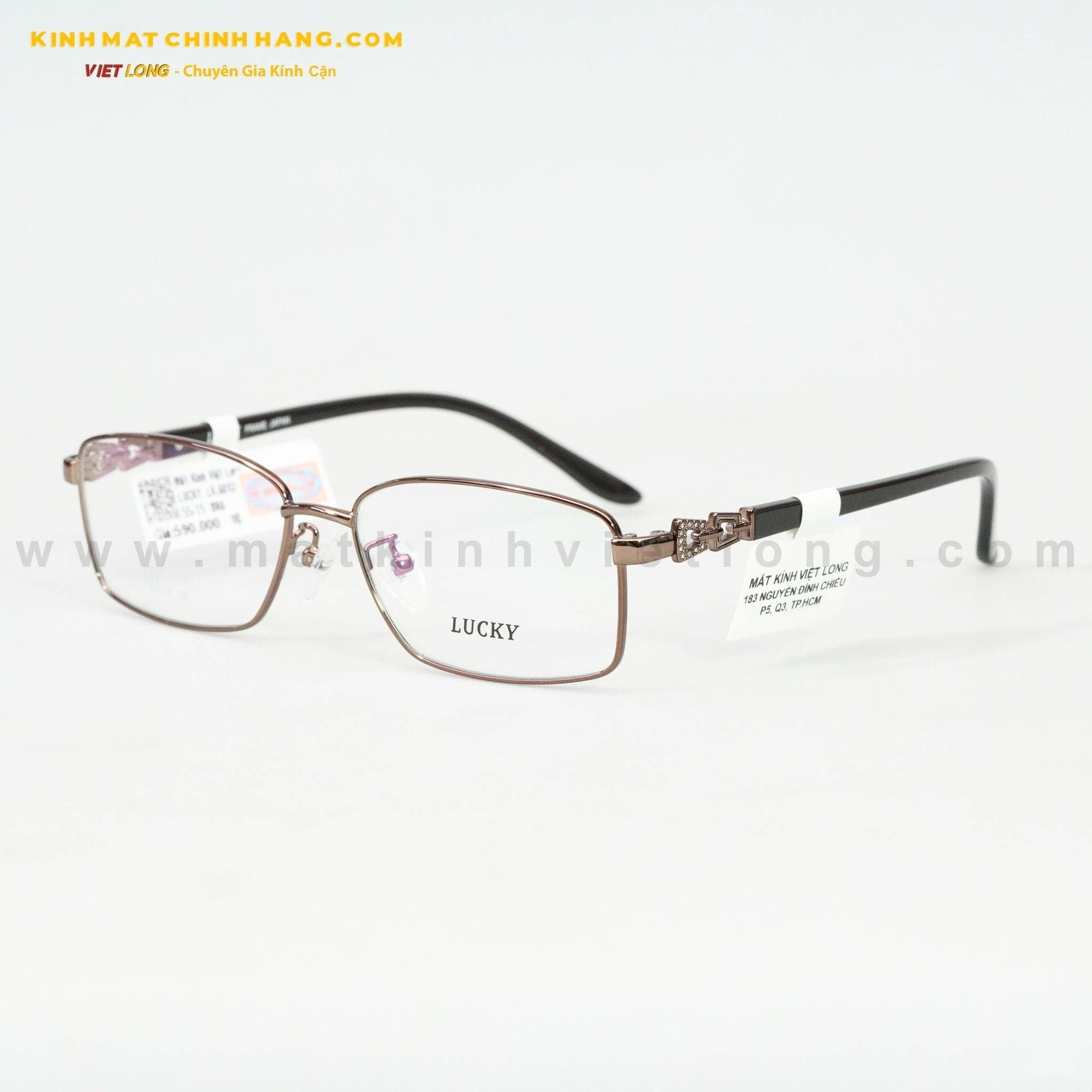  GỌNG KÍNH LUCKY LK6053-BRA 55-15 