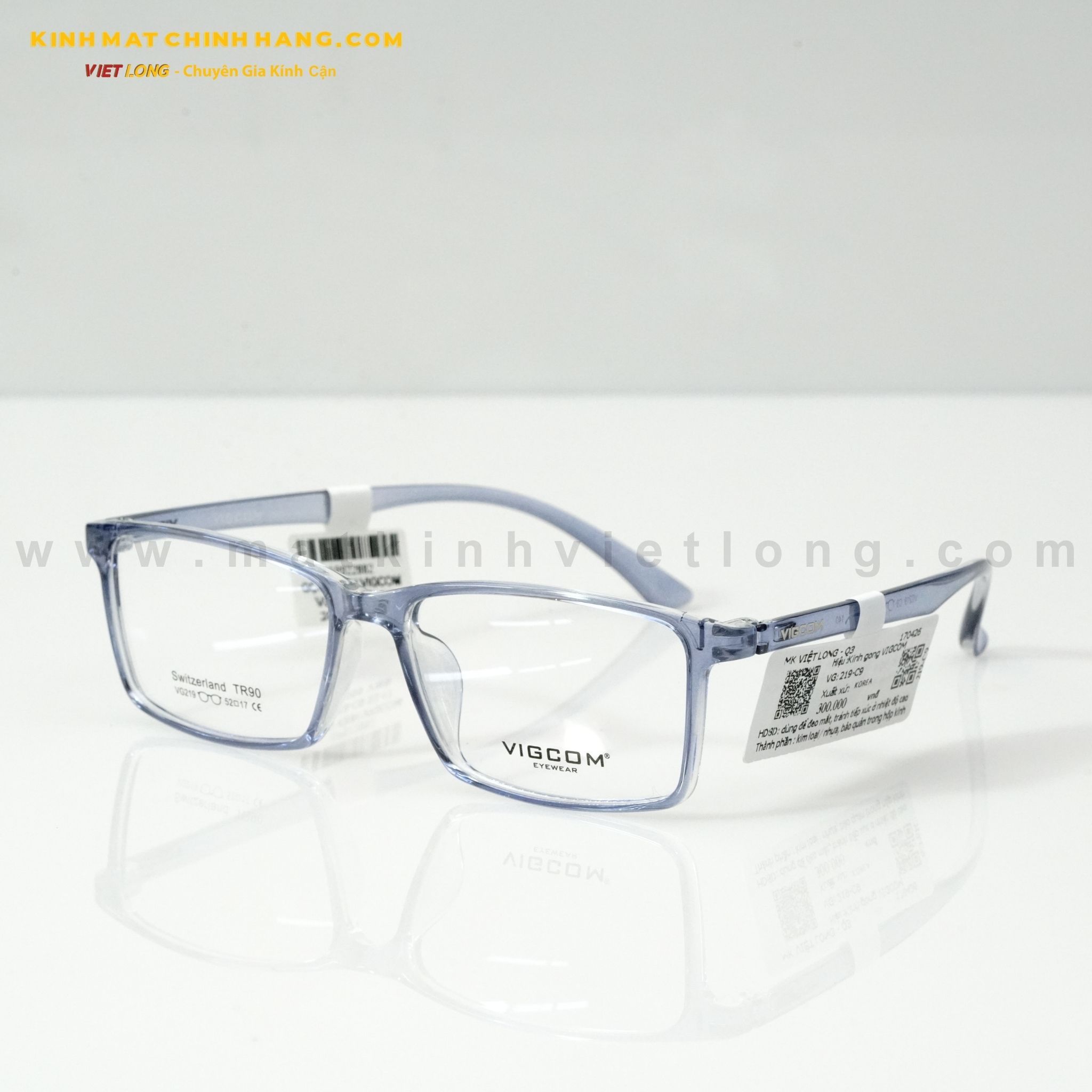  GỌNG KÍNH VIGCOM VG219-C9 52-17 